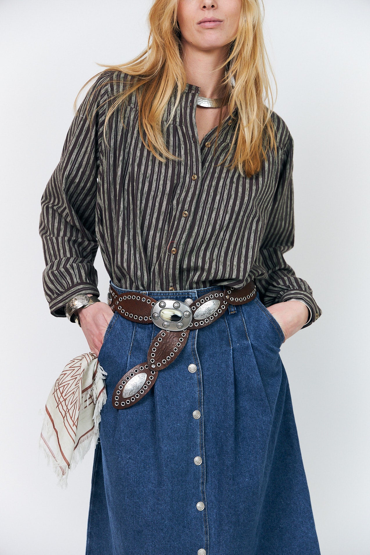 Lollys Laundry AbbeyLL Vest Skirt Mørkeblå