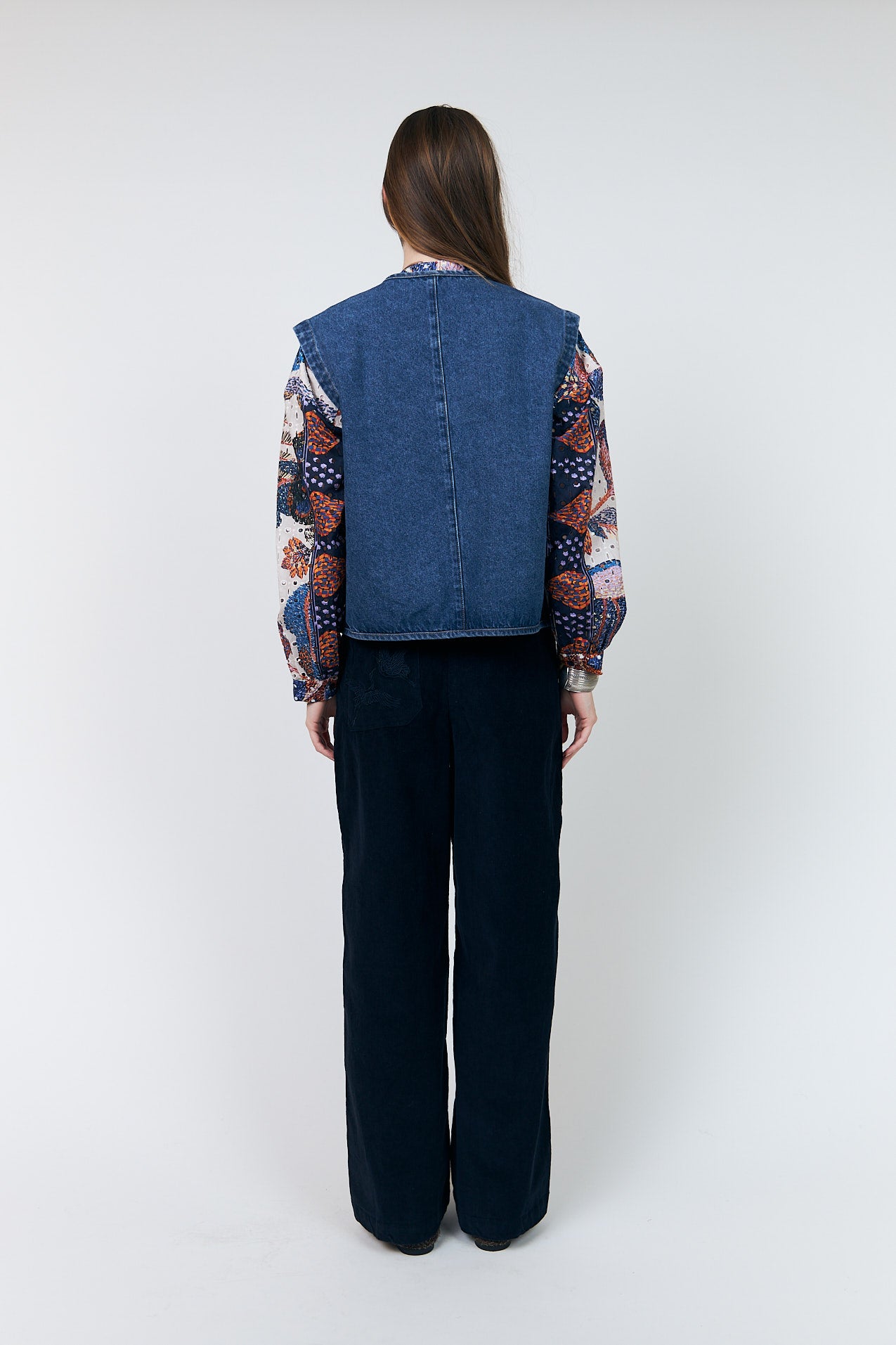 Lollys Laundry AbbeyLL Vest Vest Mørkeblå