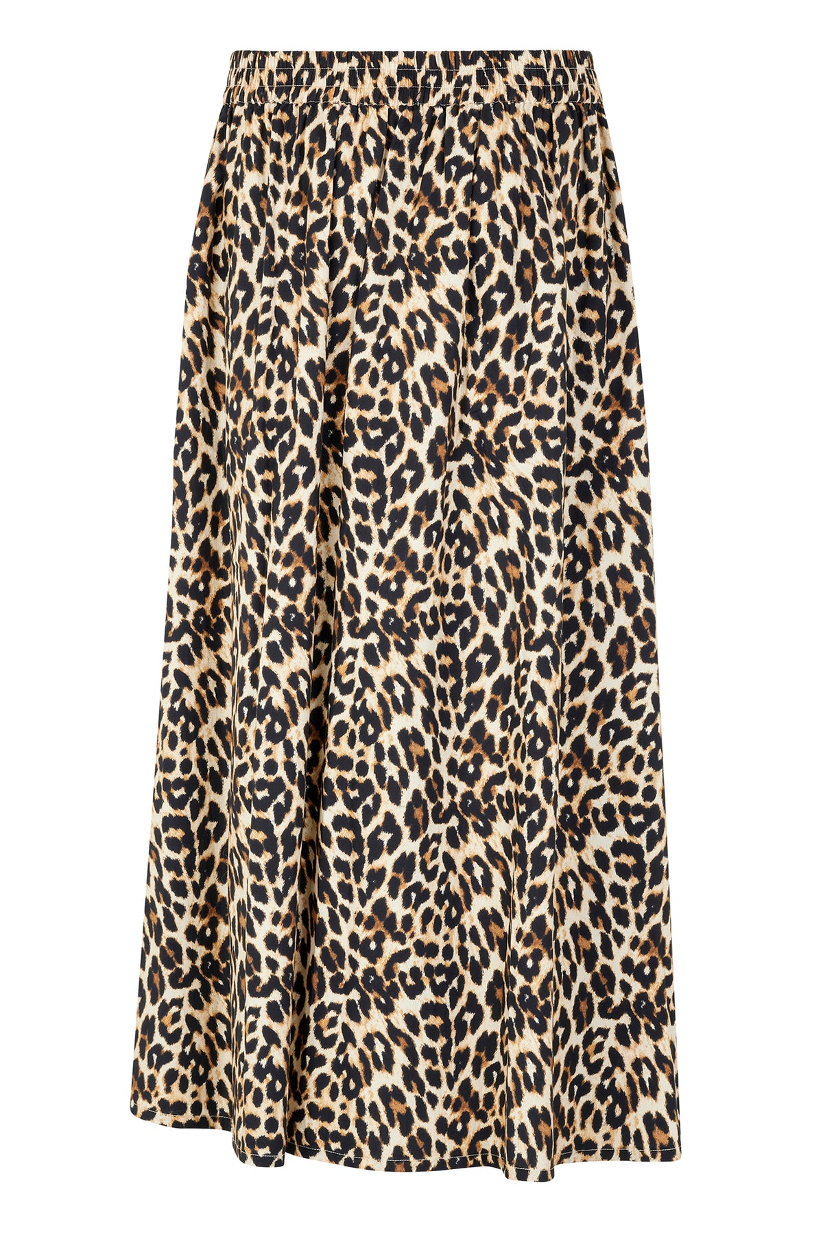 Lollys Laundry AkaneLL Maxi Nederdel Skirt Leopardprint