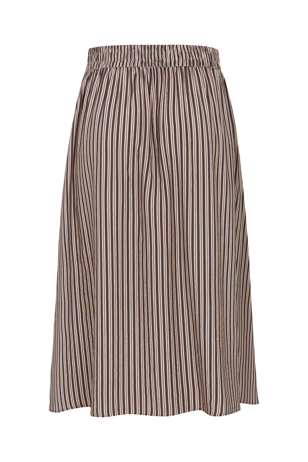Lollys Laundry AkaneLL Midi Nederdel Skirt 08 Beige