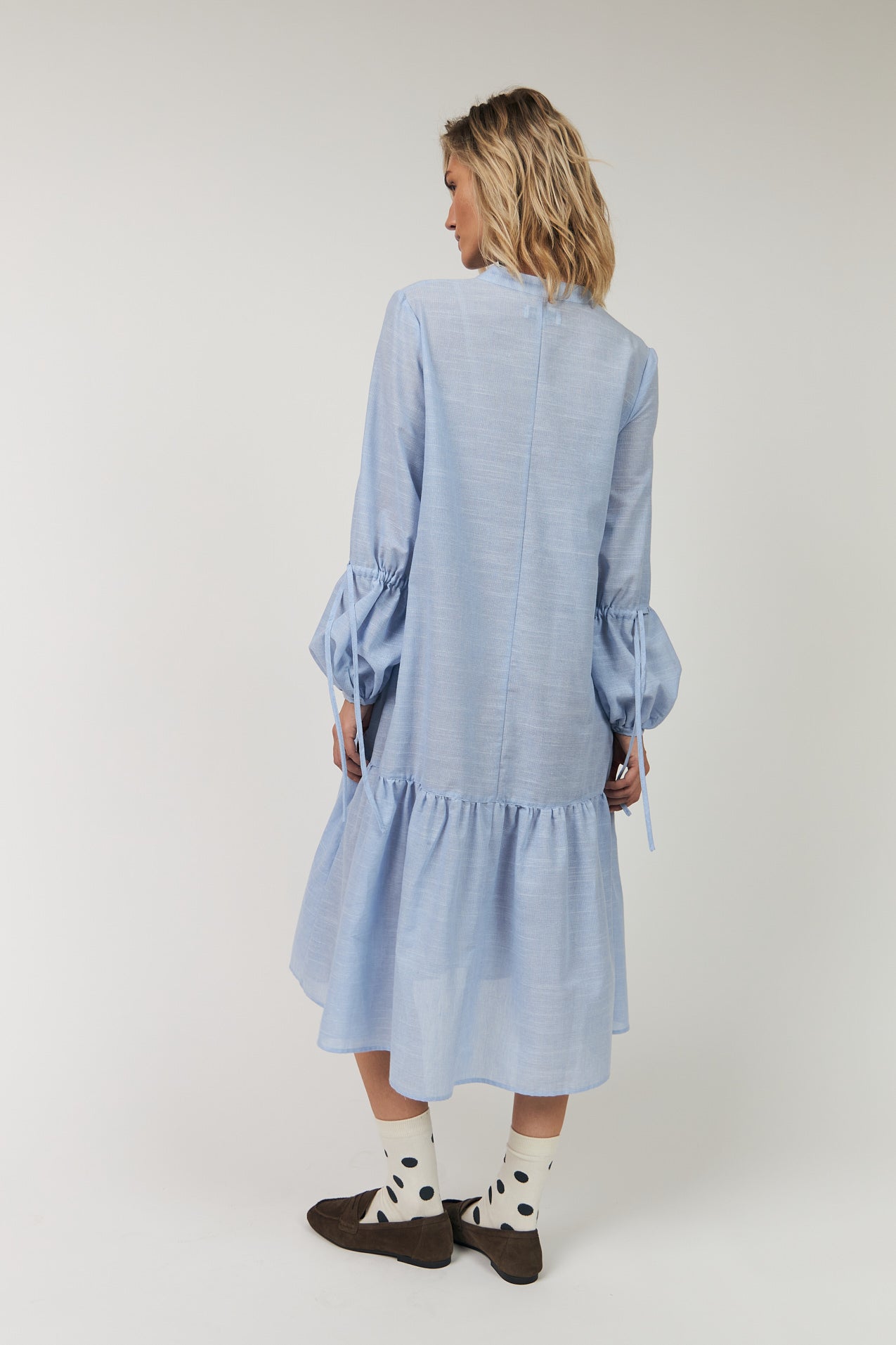 Lollys Laundry AlannaLL Maxi Kjole Dress 22 Light Blue