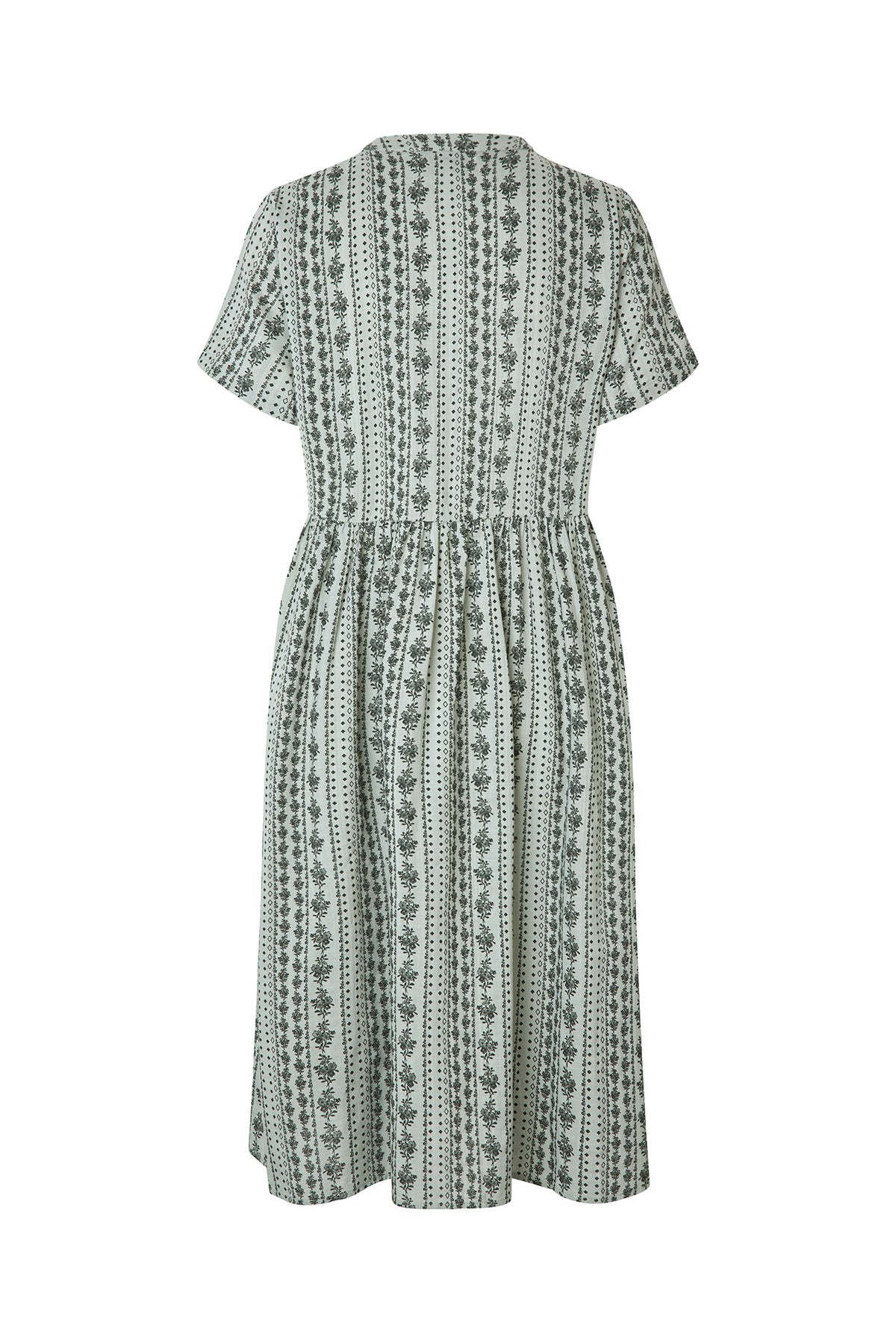 Lollys Laundry AliyaLL Midi Kjole Dress Støvet grøn