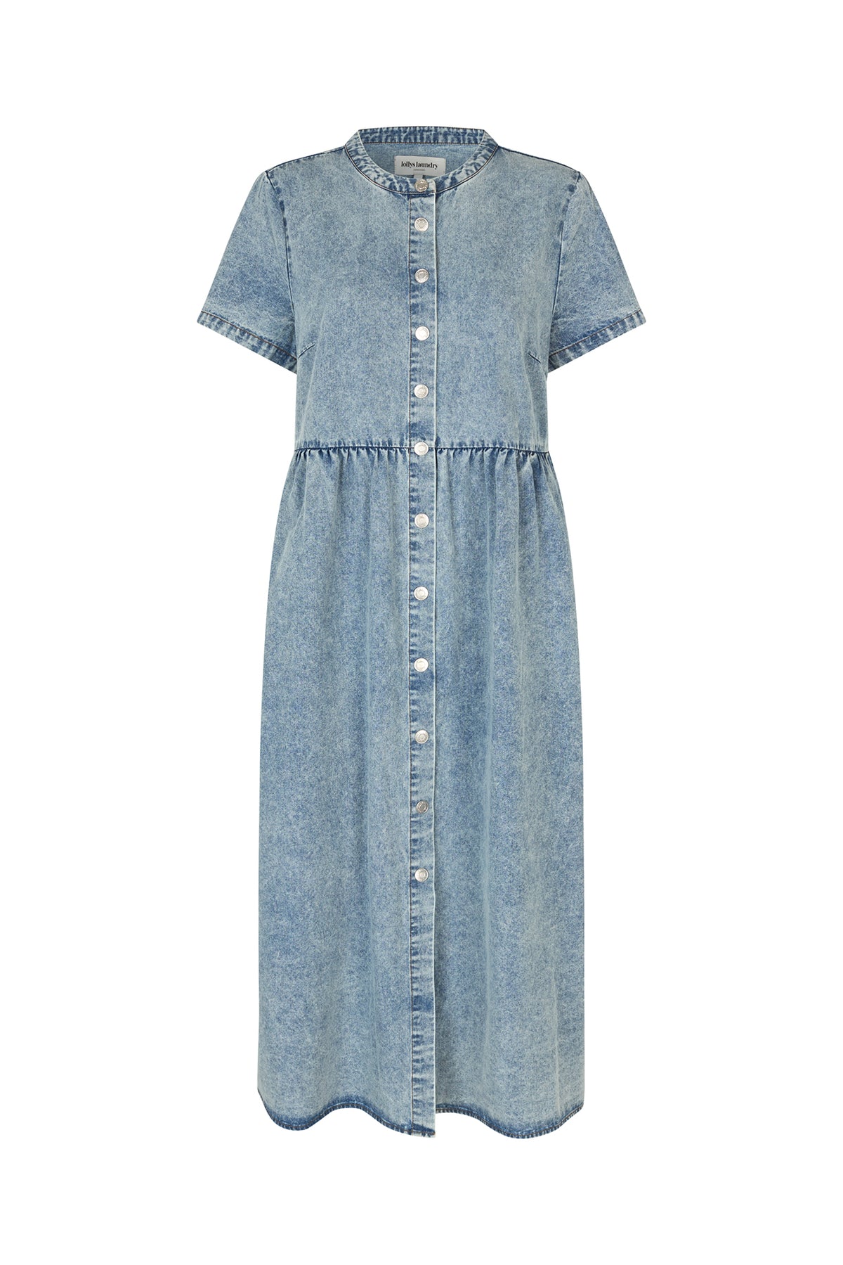 Lollys Laundry AliyaLl Maxi Kjole Dress Blå denim