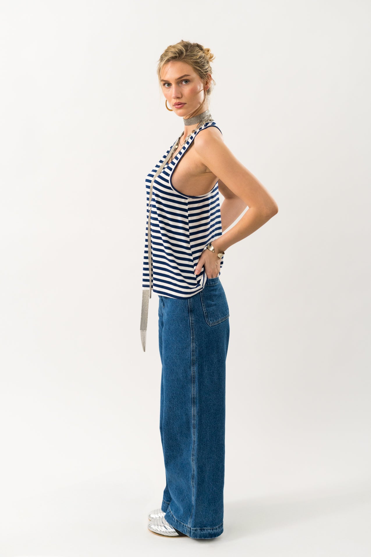 AlsLL Top - Dark Blue