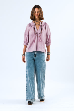 Lollys Laundry AlviLL Bluse Blouse 52 Lavender