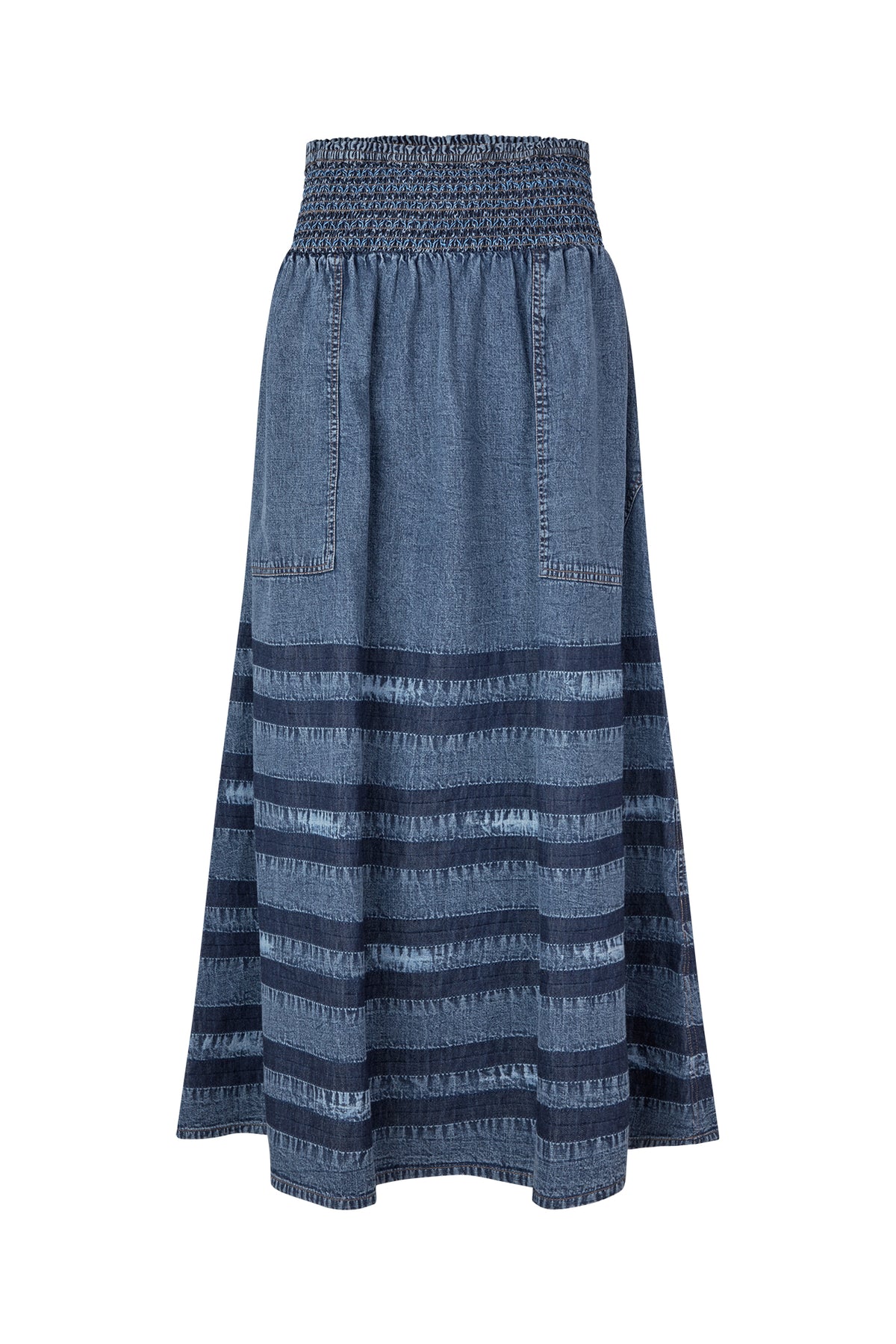 Lollys Laundry AmondLL Maxi Nederdel Skirt Blå