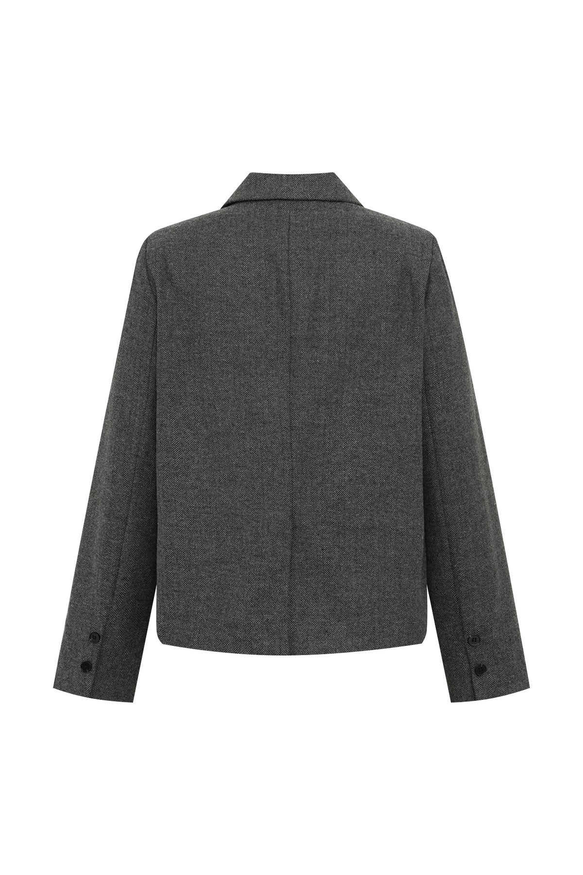 Lollys Laundry AntonellaLL kort Blazer Blazer Mørkegrå melange
