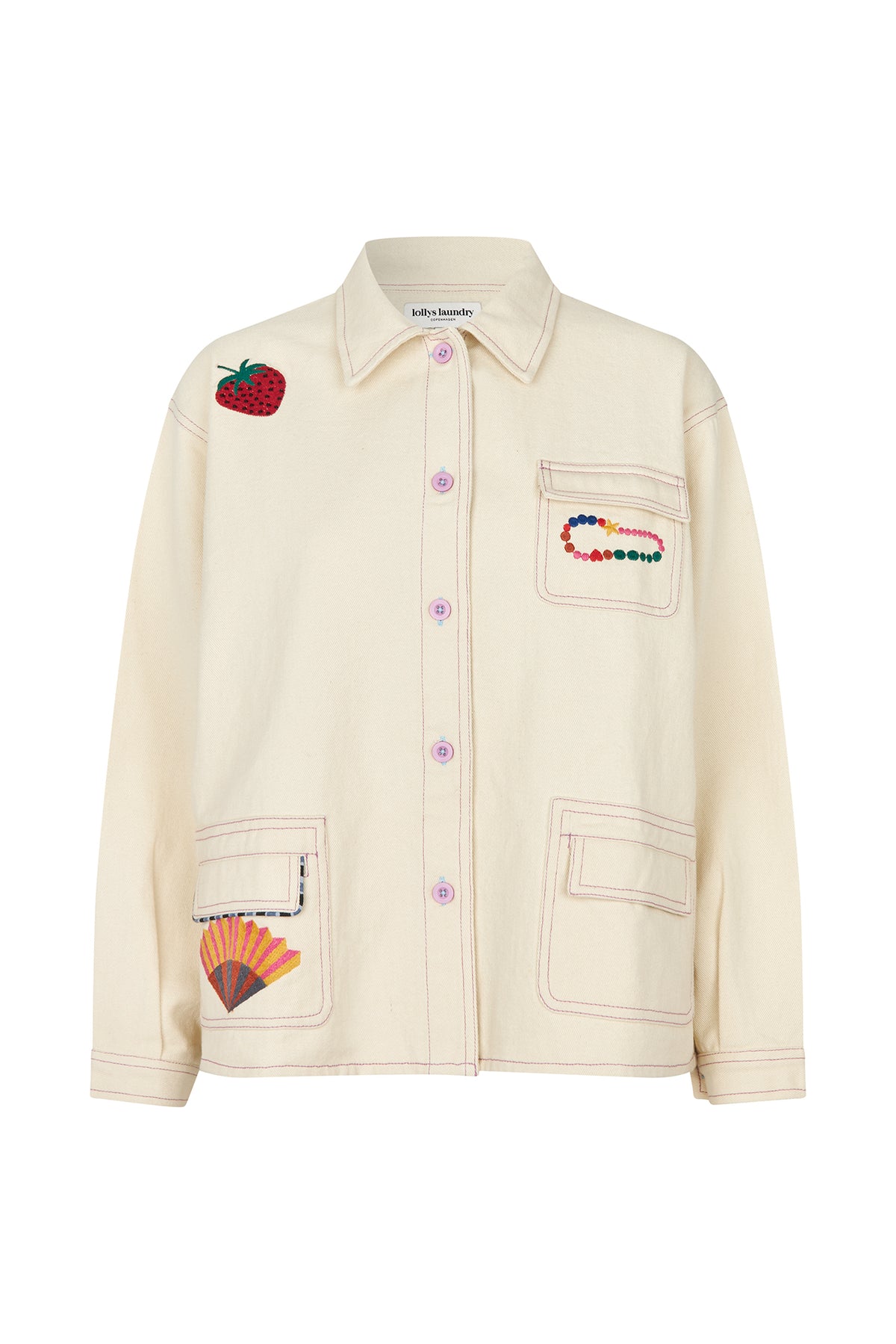 Lollys Laundry AprilLL Jakke Jacket Creme