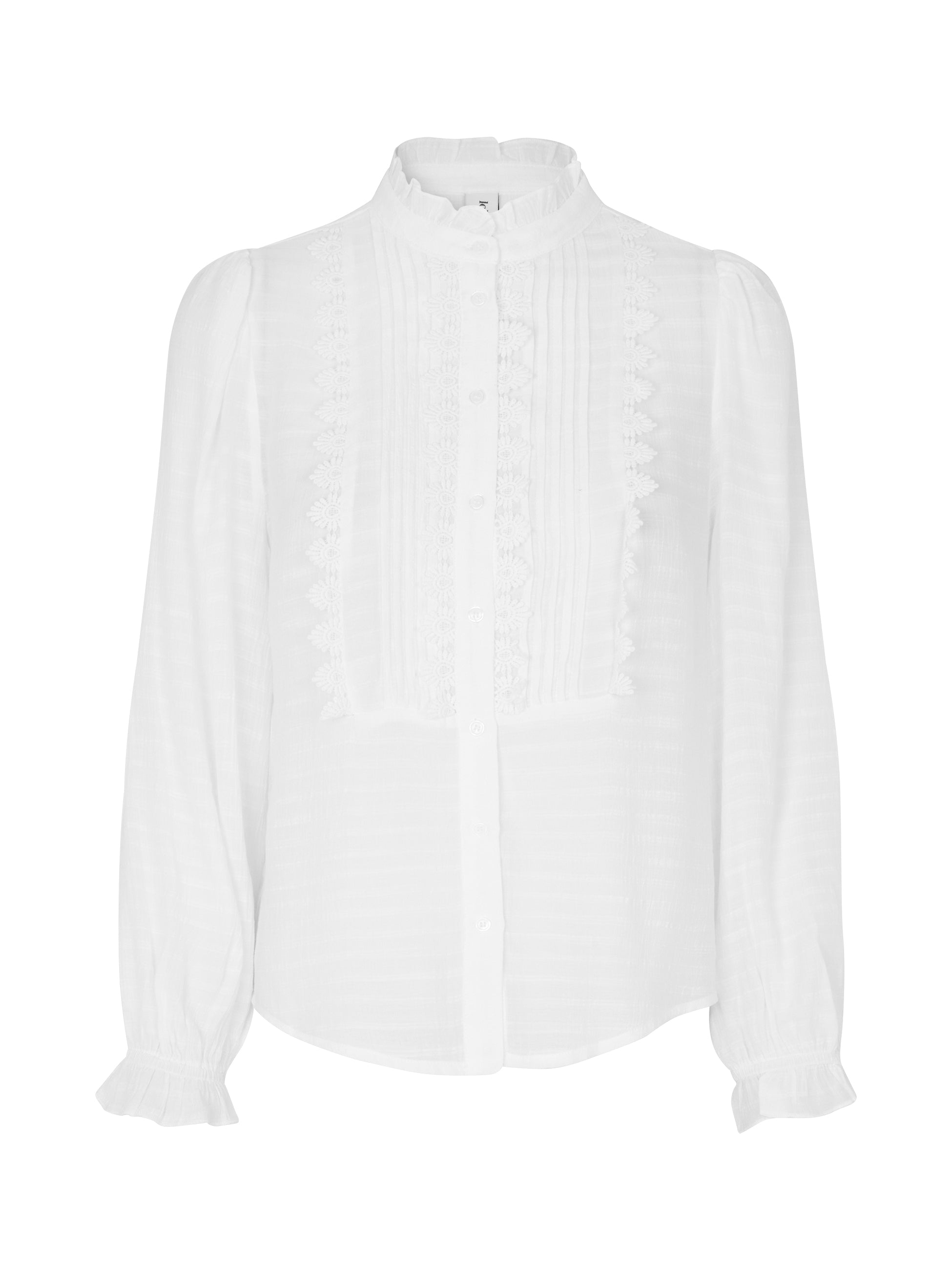 ArielLL Shirt LS - Hvid