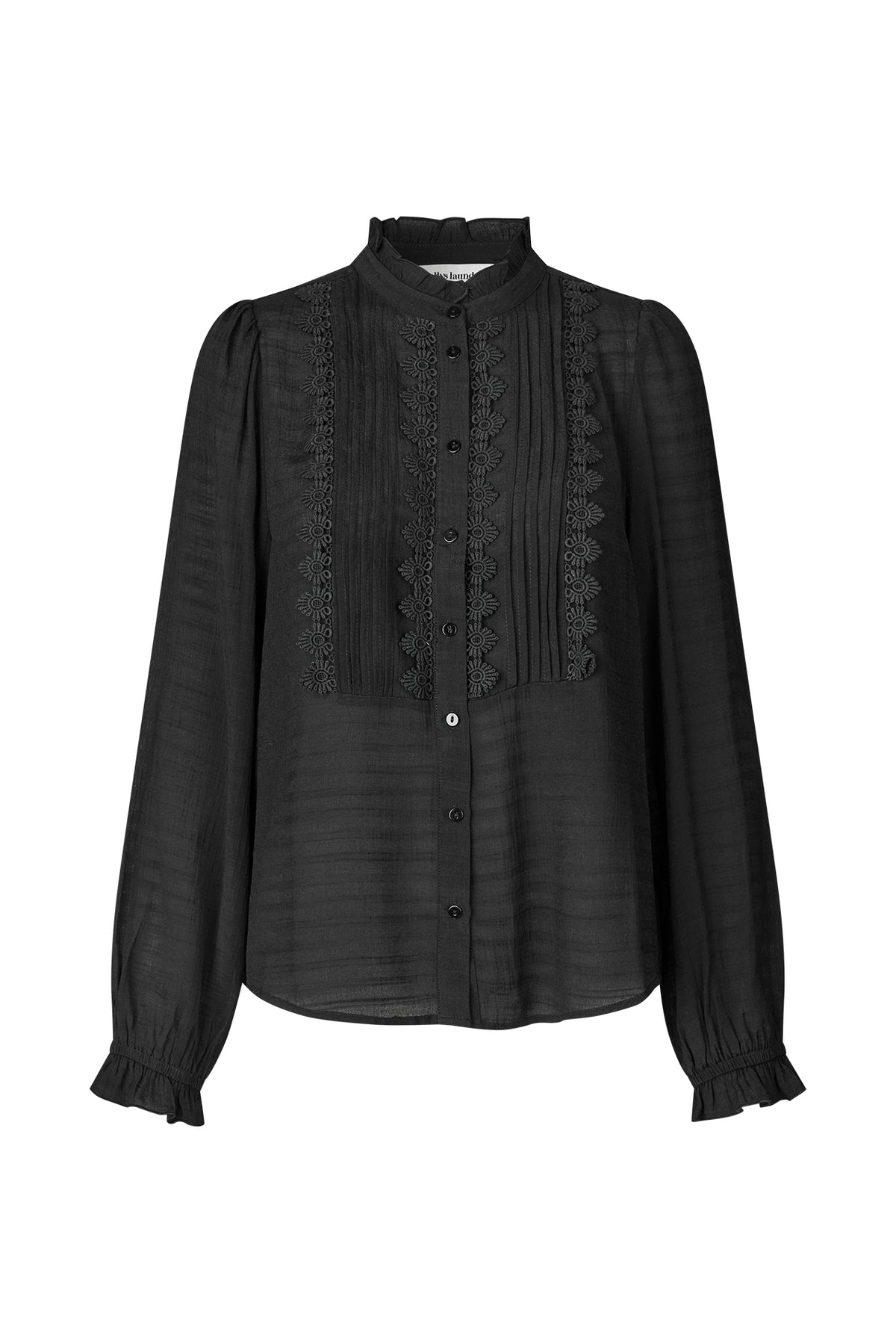 Lollys Laundry ArielLL Skjorte Shirt Sort