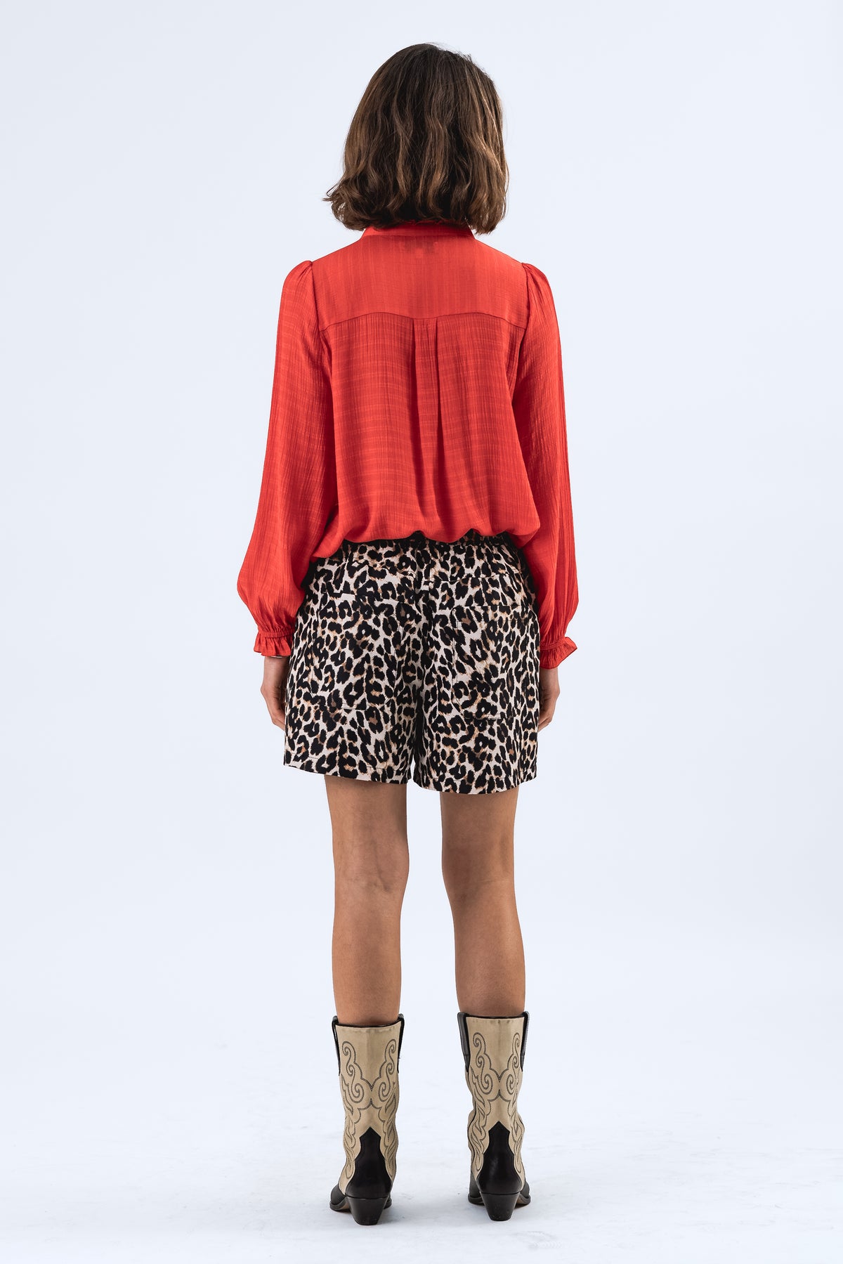 Lollys Laundry AstaLL Shorts Shorts Leopardprint