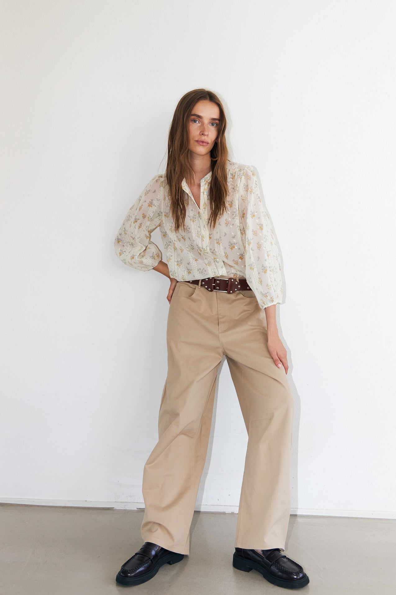 Lollys Laundry AvaLL Jeans Pants 03 03 Ecru