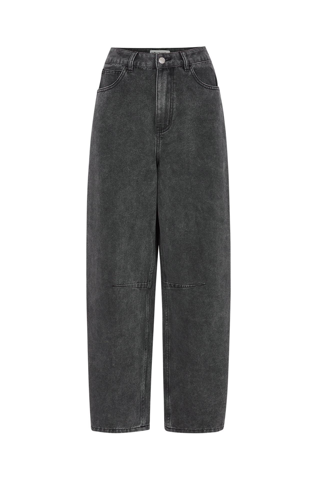 Lollys Laundry AvaLL Jeans Pants Vasket sort