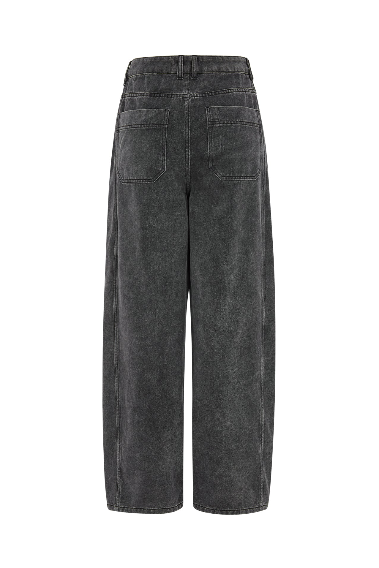 Lollys Laundry AvaLL Jeans Pants Vasket sort