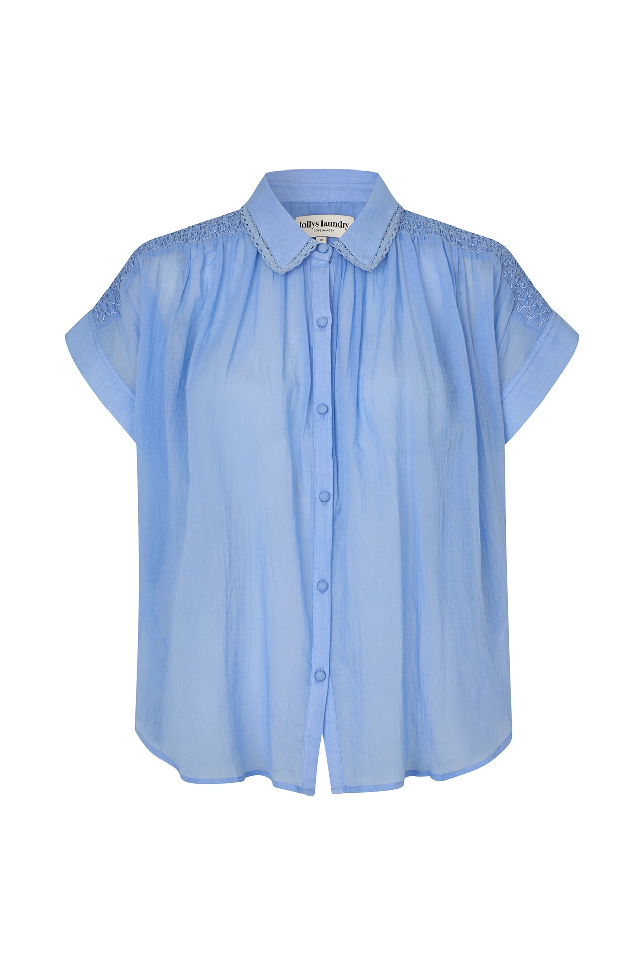 Lollys Laundry BadalLL Bluse Shirt 20 Blue