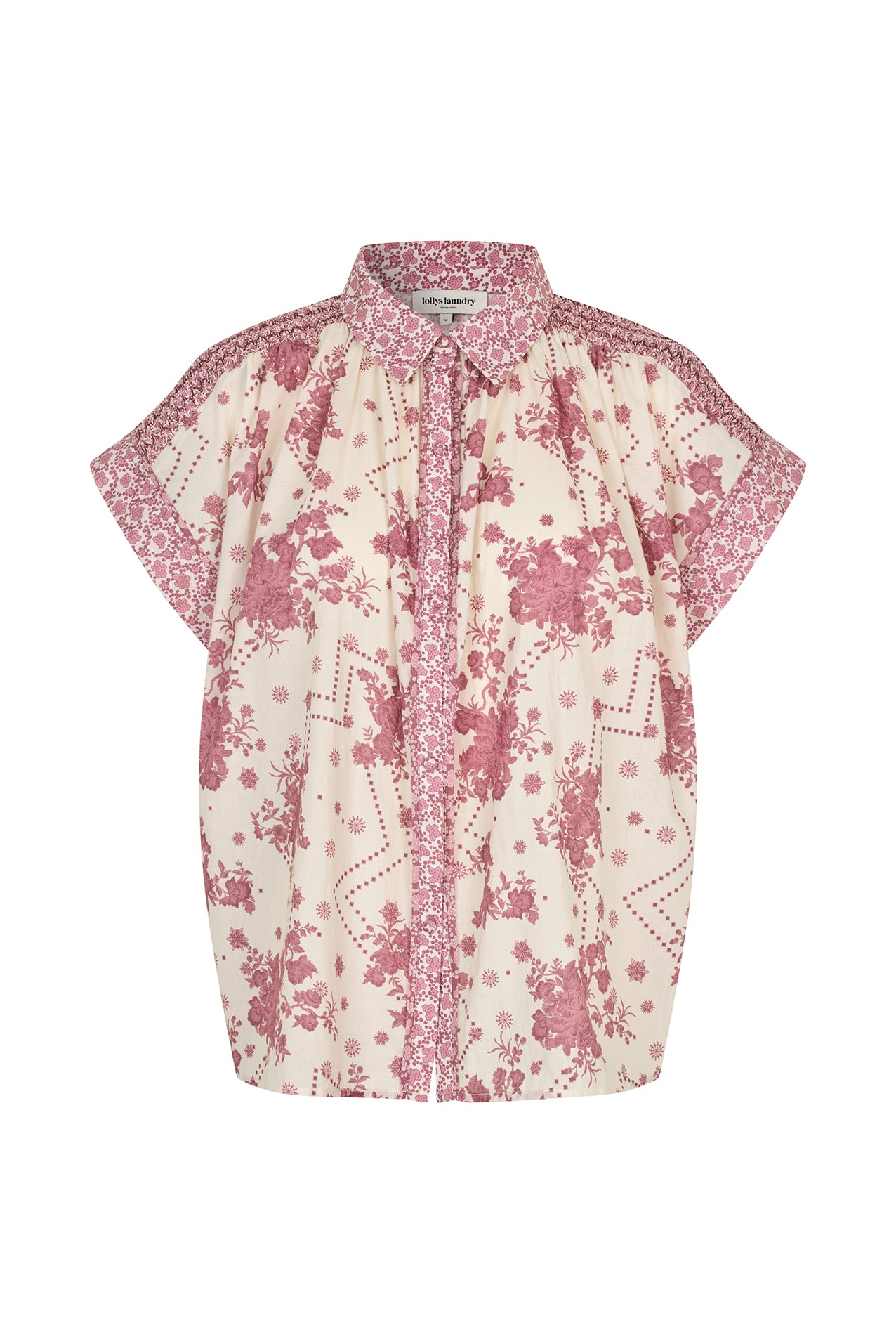 Lollys Laundry BadalLL Skjorte Shirt 74 Flower Print