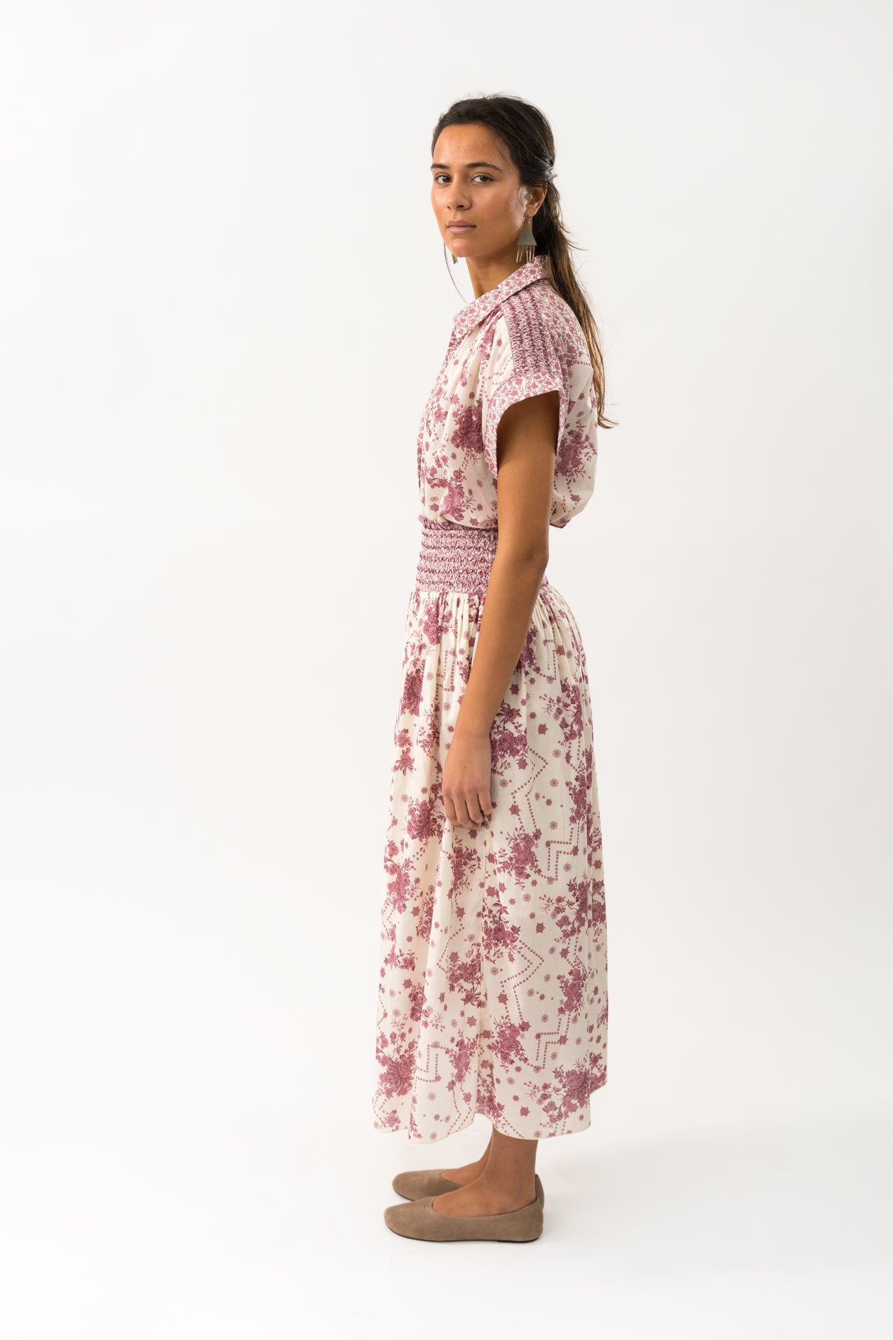 Lollys Laundry BadalLL Skjorte Shirt 74 Flower Print