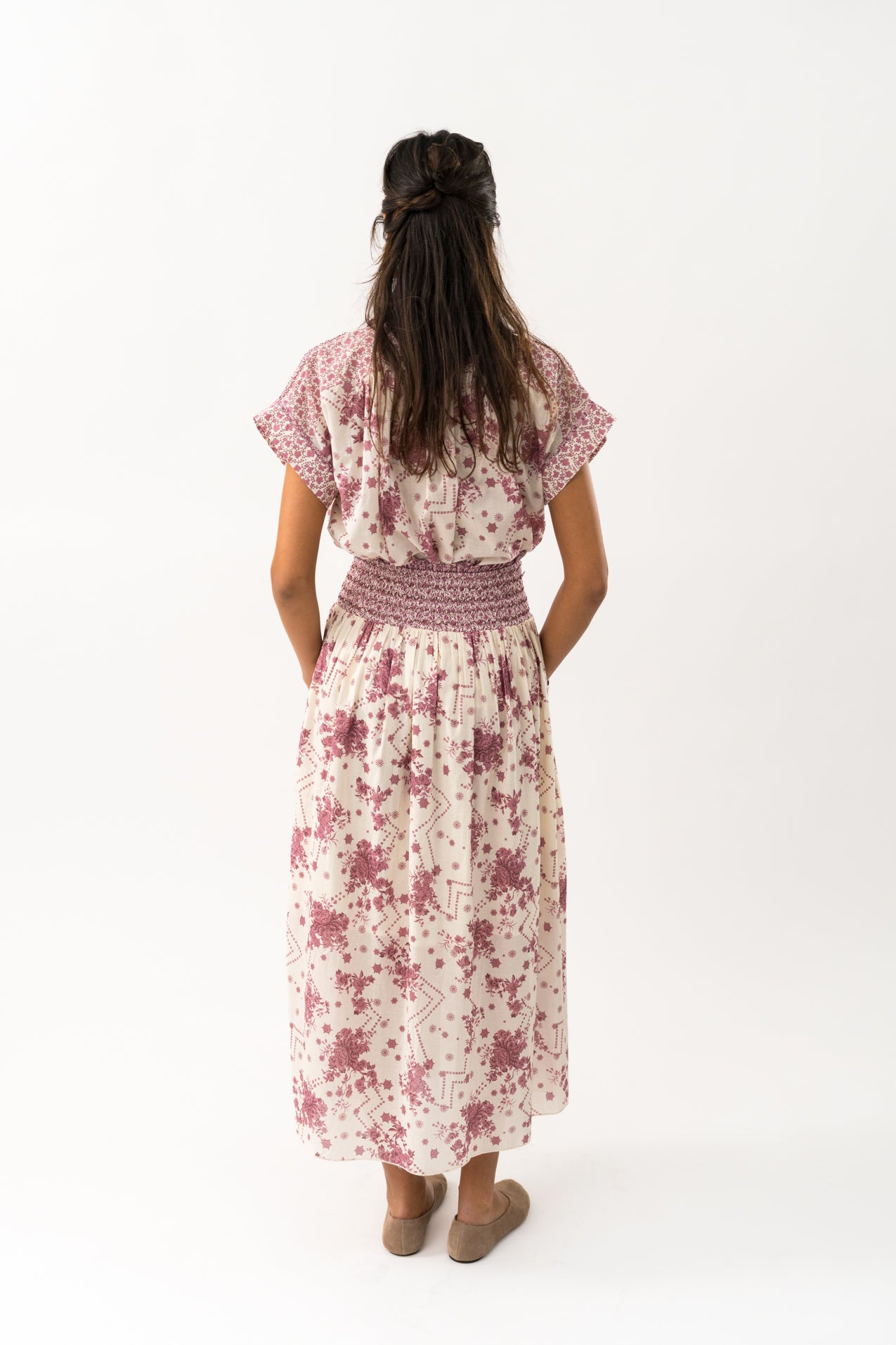 Lollys Laundry BadalLL Skjorte Shirt 74 Flower Print
