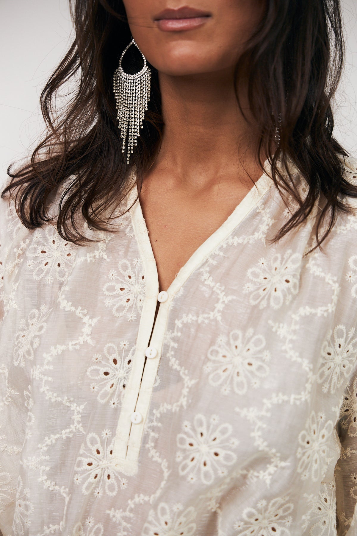 Lollys Laundry BiancaLL Skjorte Shirt Creme
