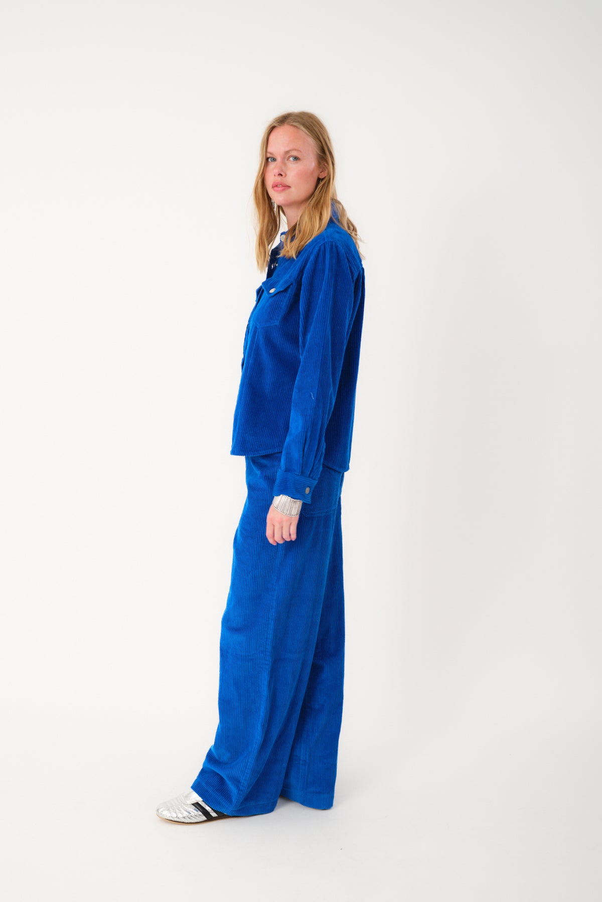 Lollys Laundry BigumLL Skjorte Shirt 97 Neon Blue