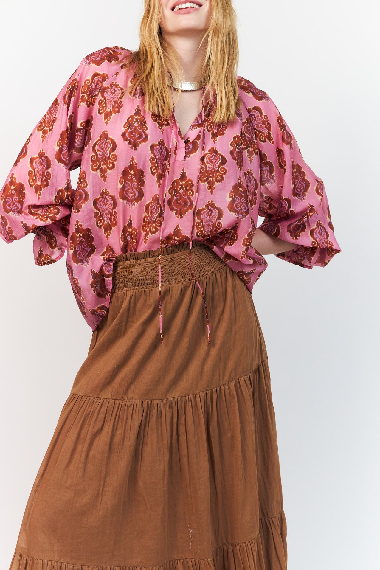 BiharLL Bluse - Pink