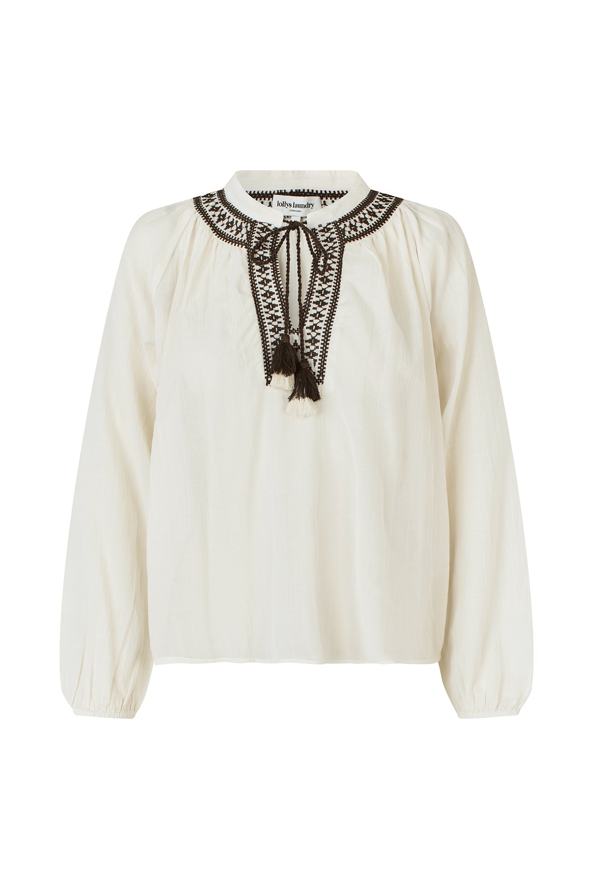 Lollys Laundry BiharLL Bluse Blouse Creme