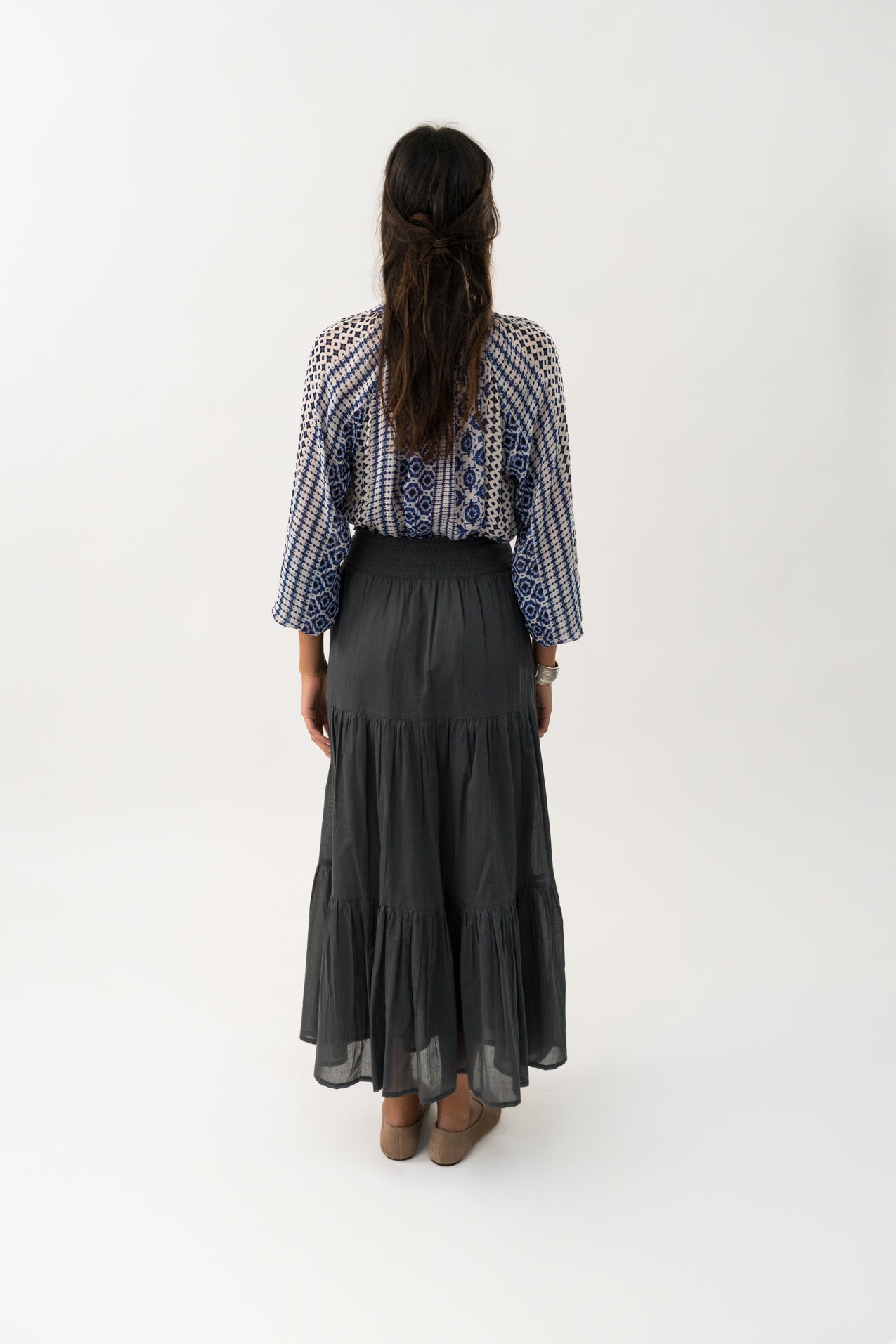 BiharLL Bluse - Blue