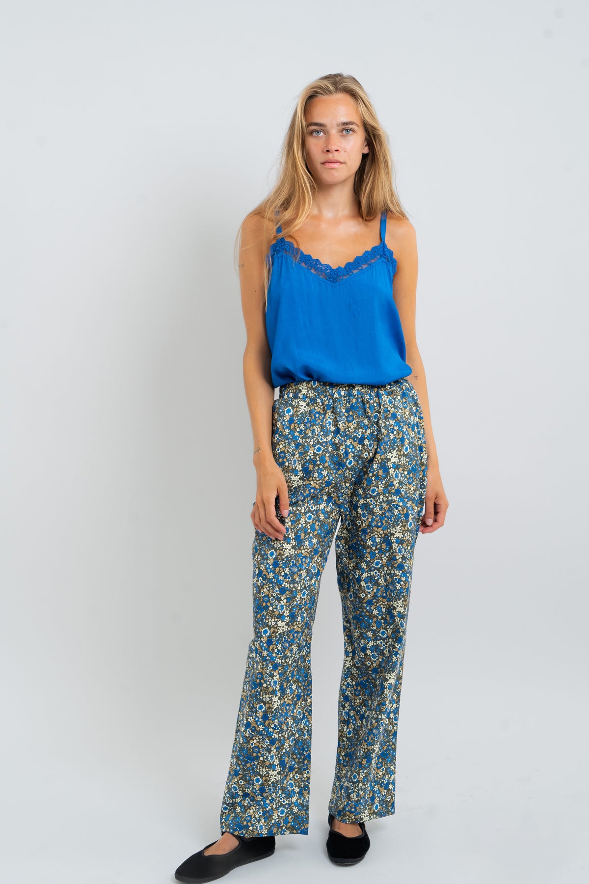 Lollys Laundry BillLL Pants Pants Blå