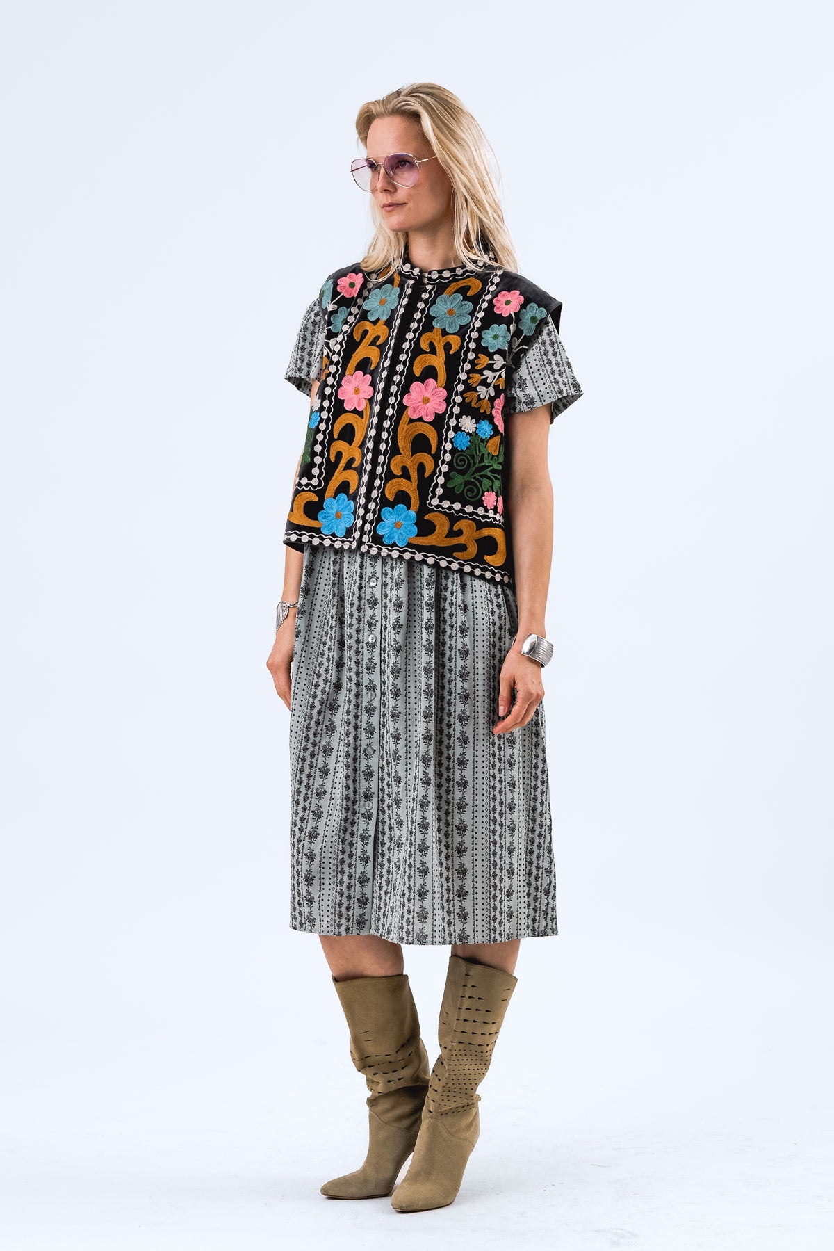 Lollys Laundry BinLL Vest Vest Vasket sort