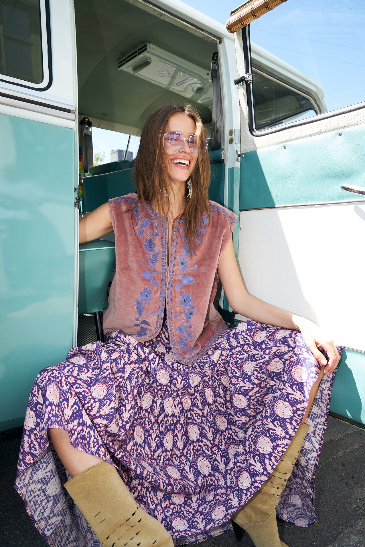 BinLL Vest - Dusty Rose