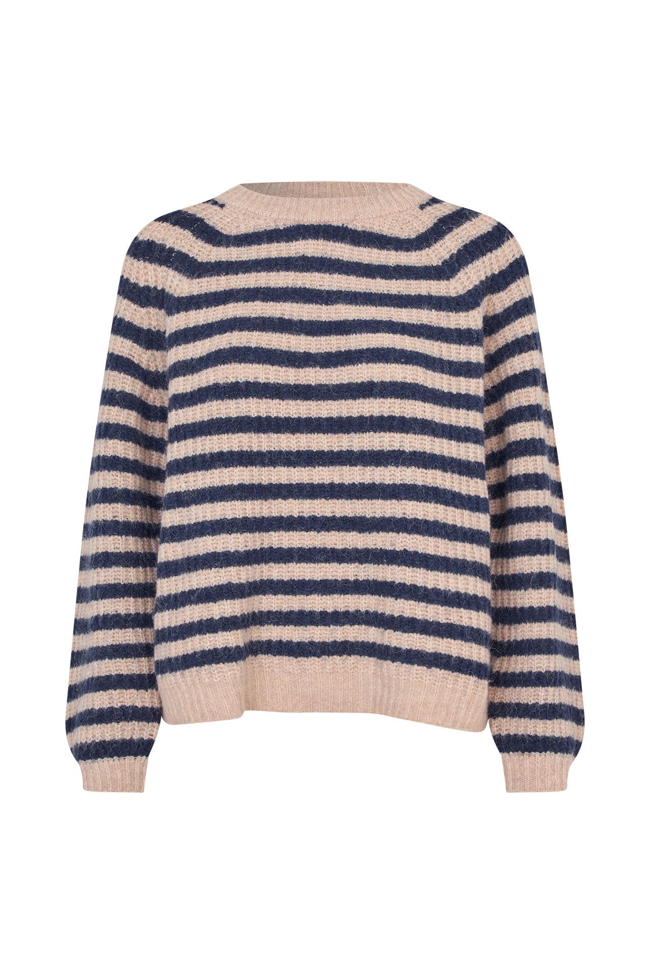 Lollys Laundry BinaLL Strik Jumper Jumper 23 Dark Blue