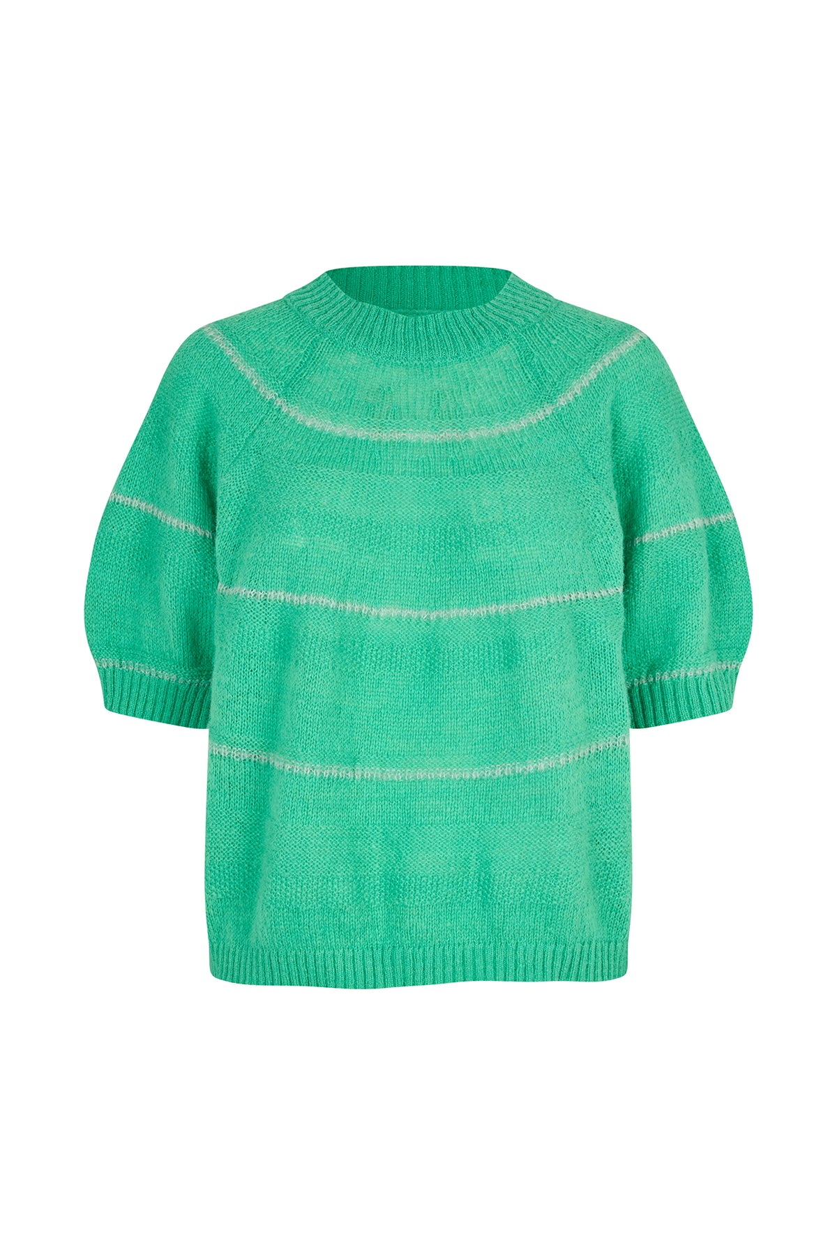 Lollys Laundry BjorkLL Strik Jumper Jumper Neon grøn