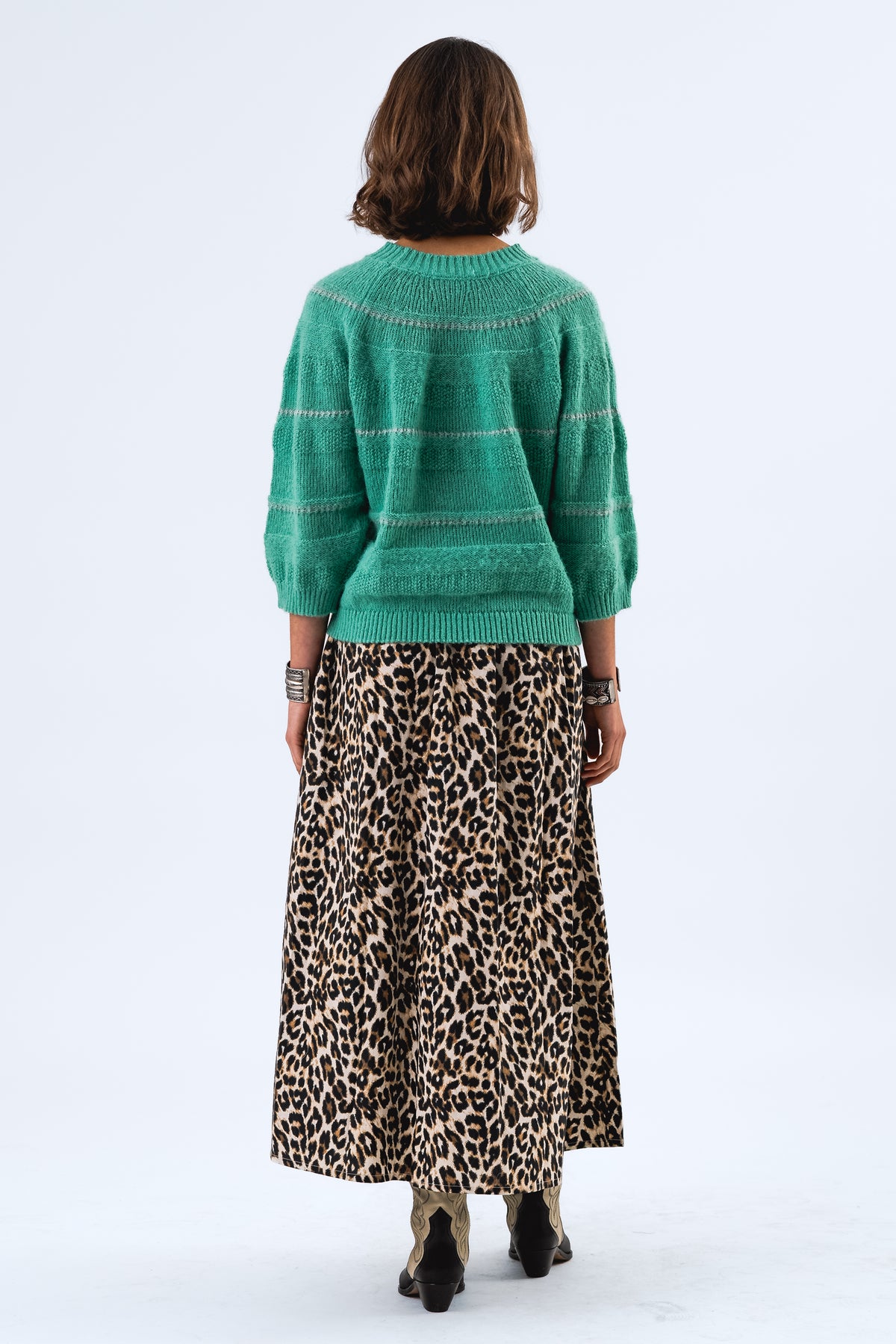 Lollys Laundry BjorkLL Strik Jumper Jumper Neon grøn