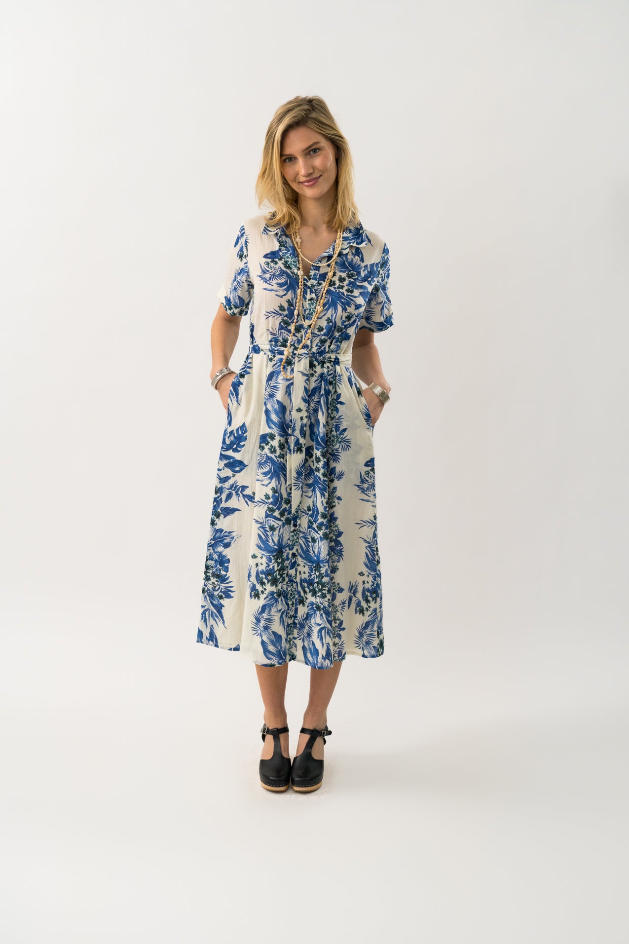 BlakeLL Maxi Kjole - Blue