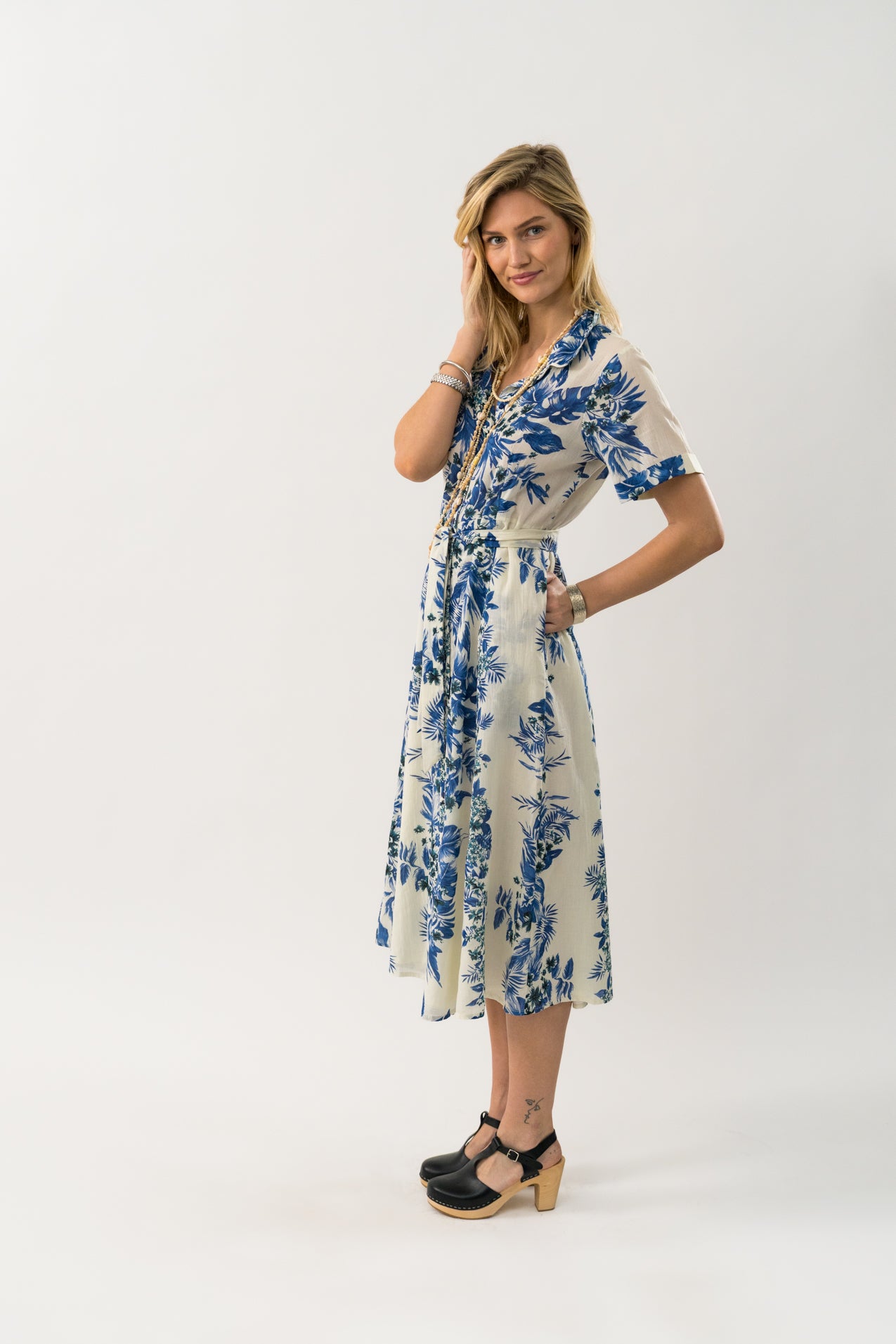 BlakeLL Maxi Kjole - Blue