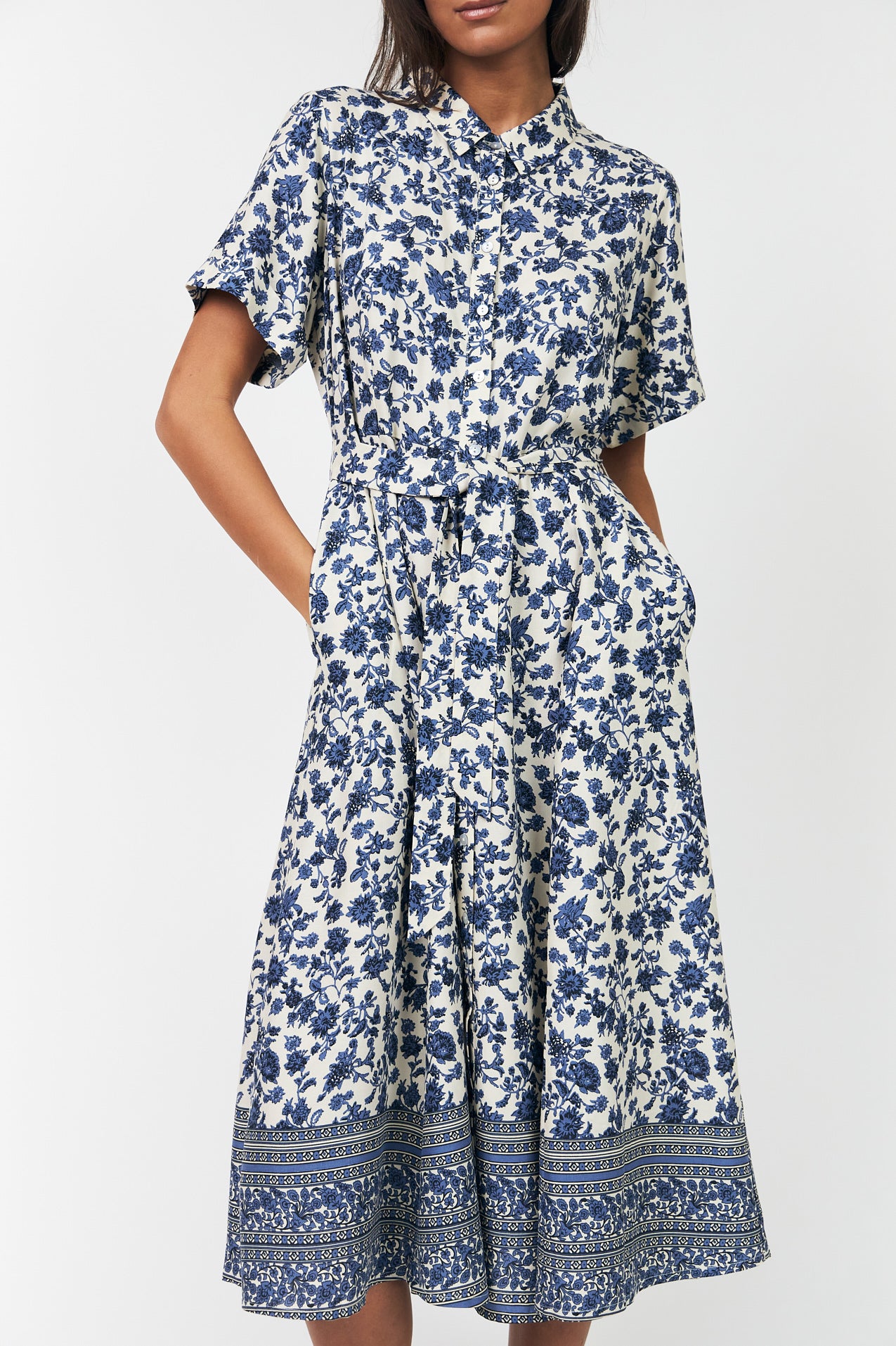 Lollys Laundry BlakeLL Midi Kjole Dress Blå