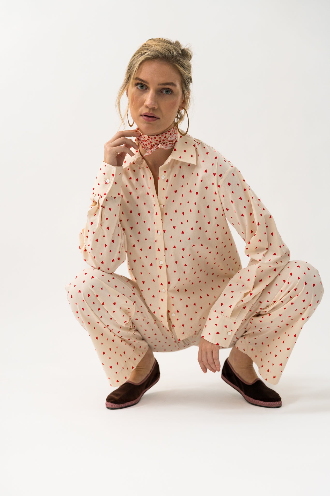 Lollys Laundry BleekerLL Shirt LS Shirt 30 Red