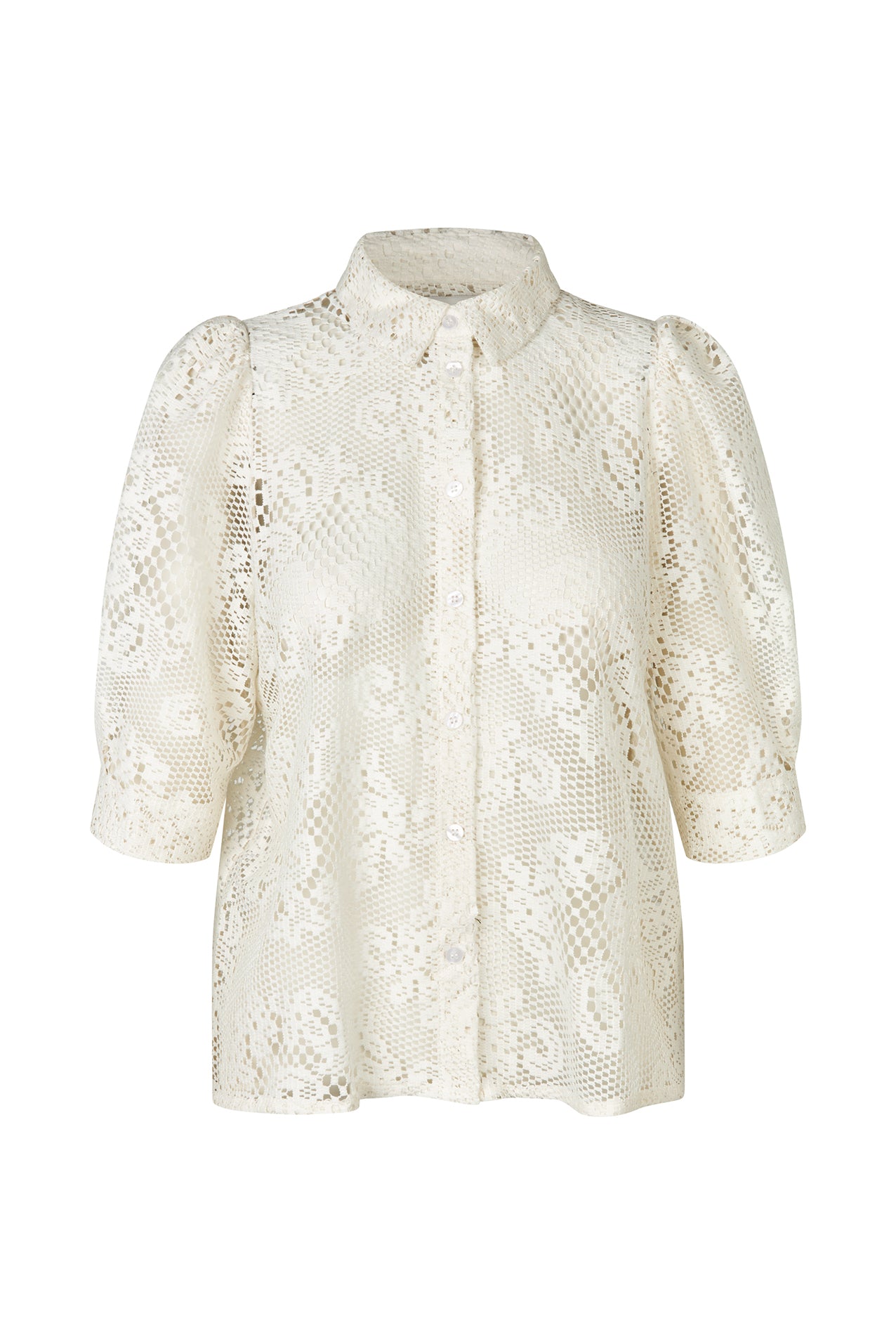 Lollys Laundry BonoLL Shirt SS Shirt 02 Creme