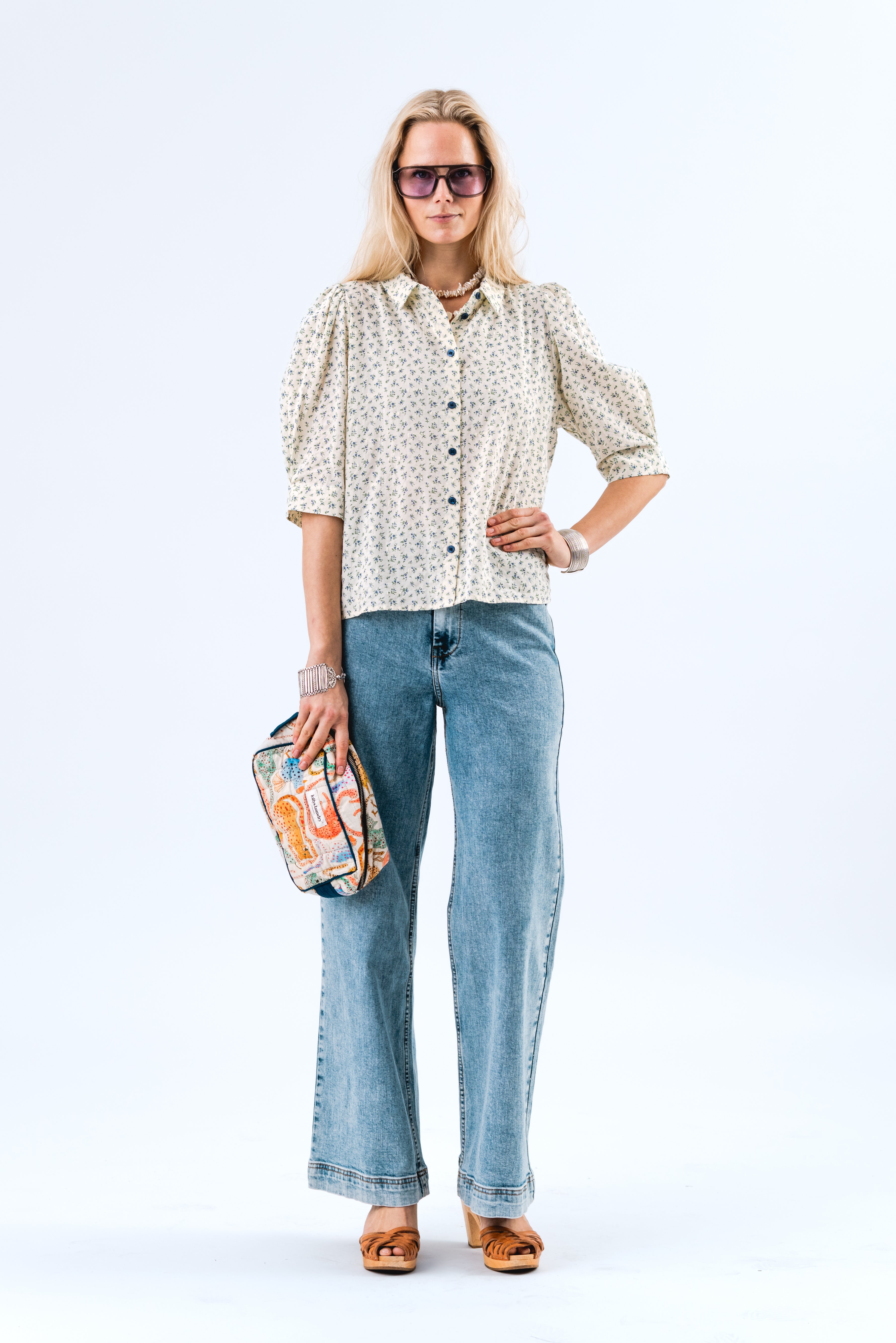 Lollys Laundry BonoLL Skjorte Shirt 20 Blue