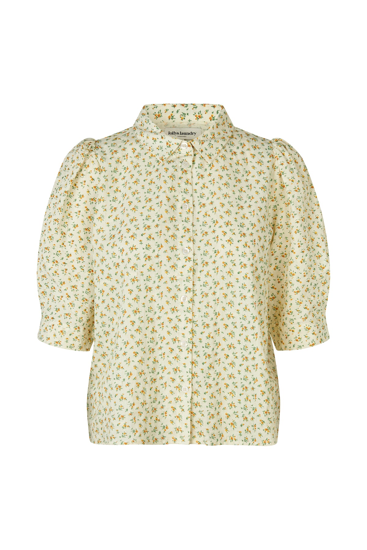 Lollys Laundry BonoLL Skjorte Shirt Gul