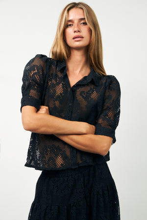 Lollys Laundry BonoLL Skjorte Shirt 27 Dark Navy