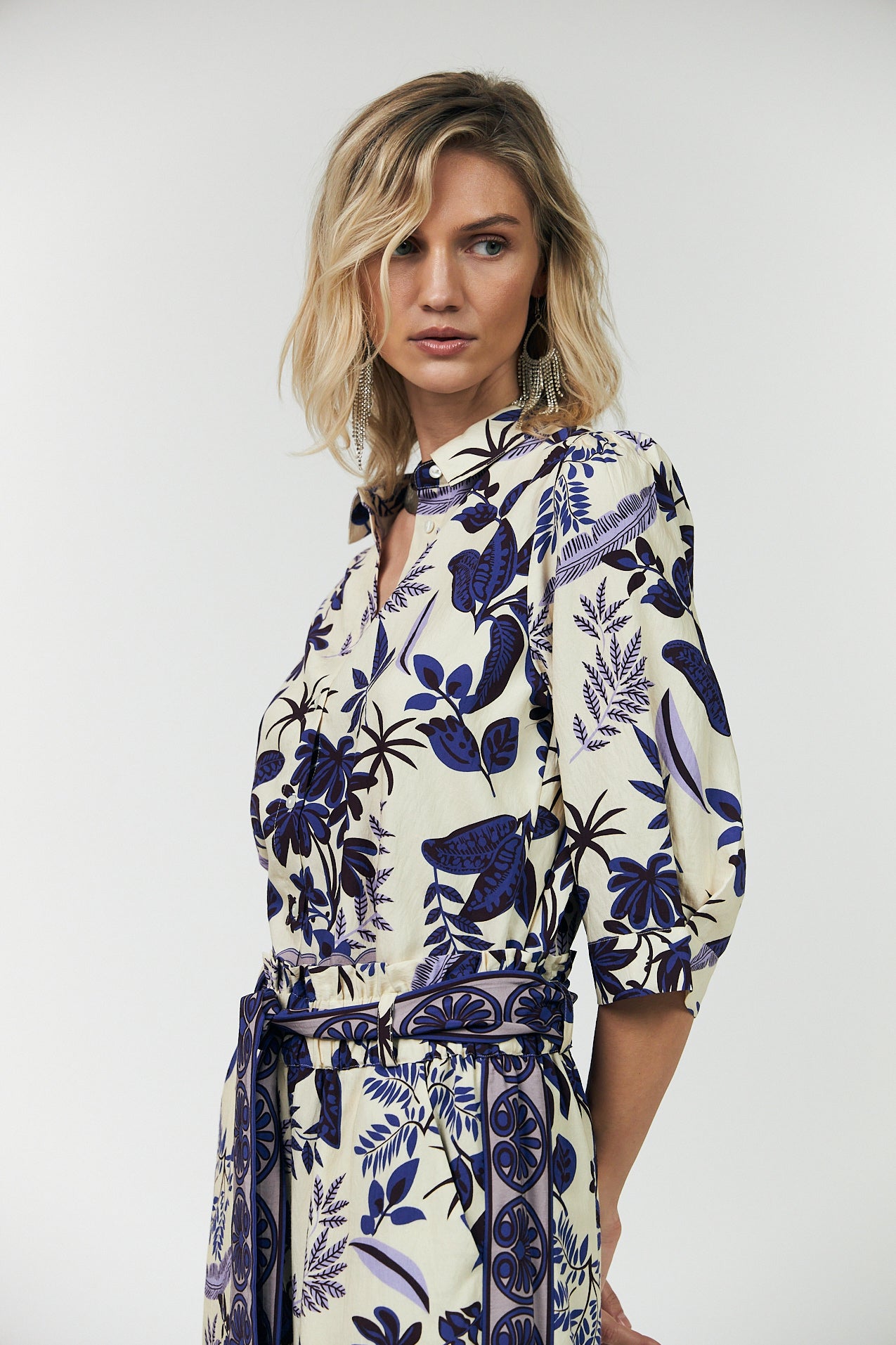 Lollys Laundry BonoLL Skjorte Shirt 74 Flower Print