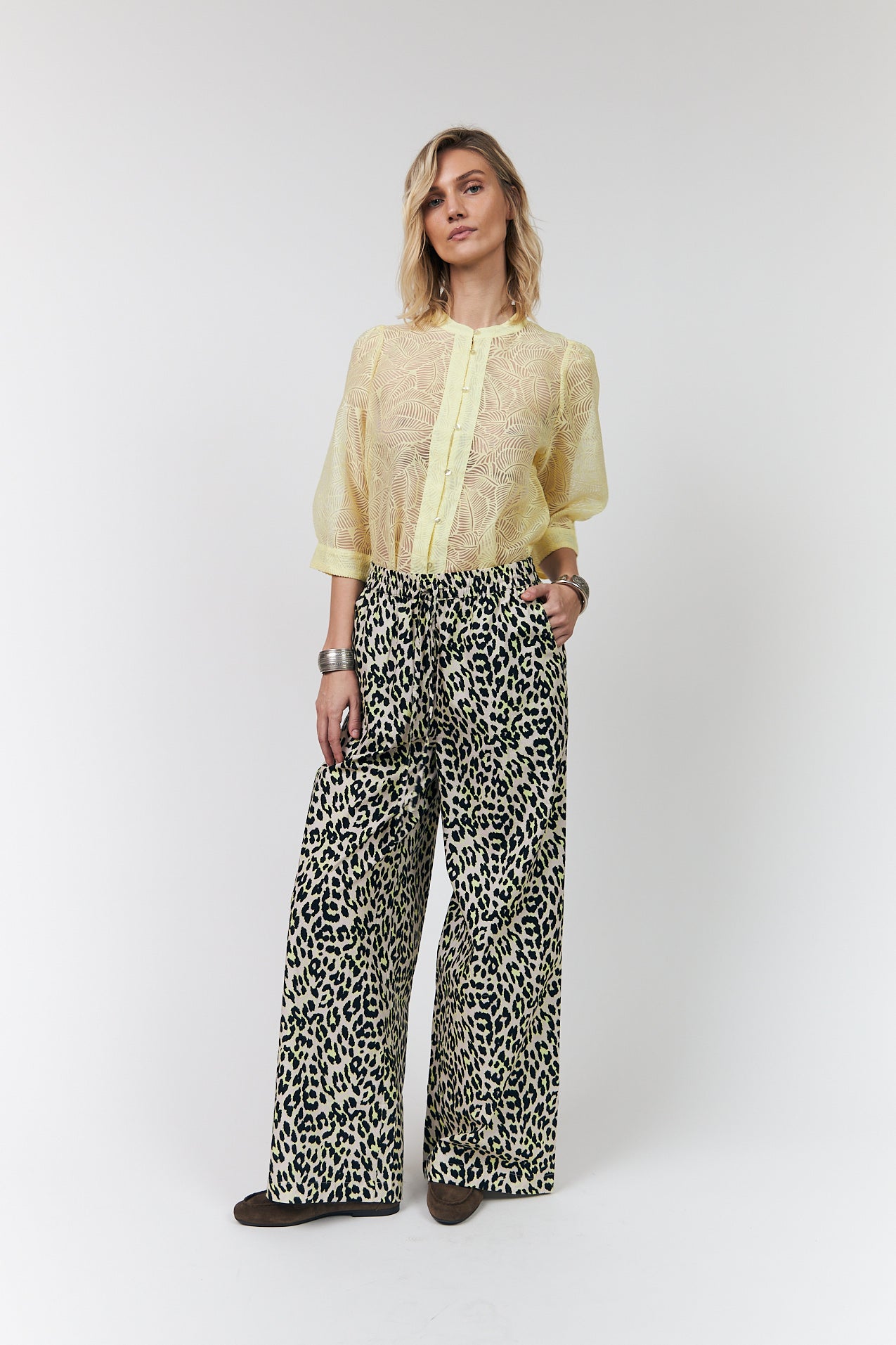 Lollys Laundry BonoLL Skjorte Shirt Lysegul