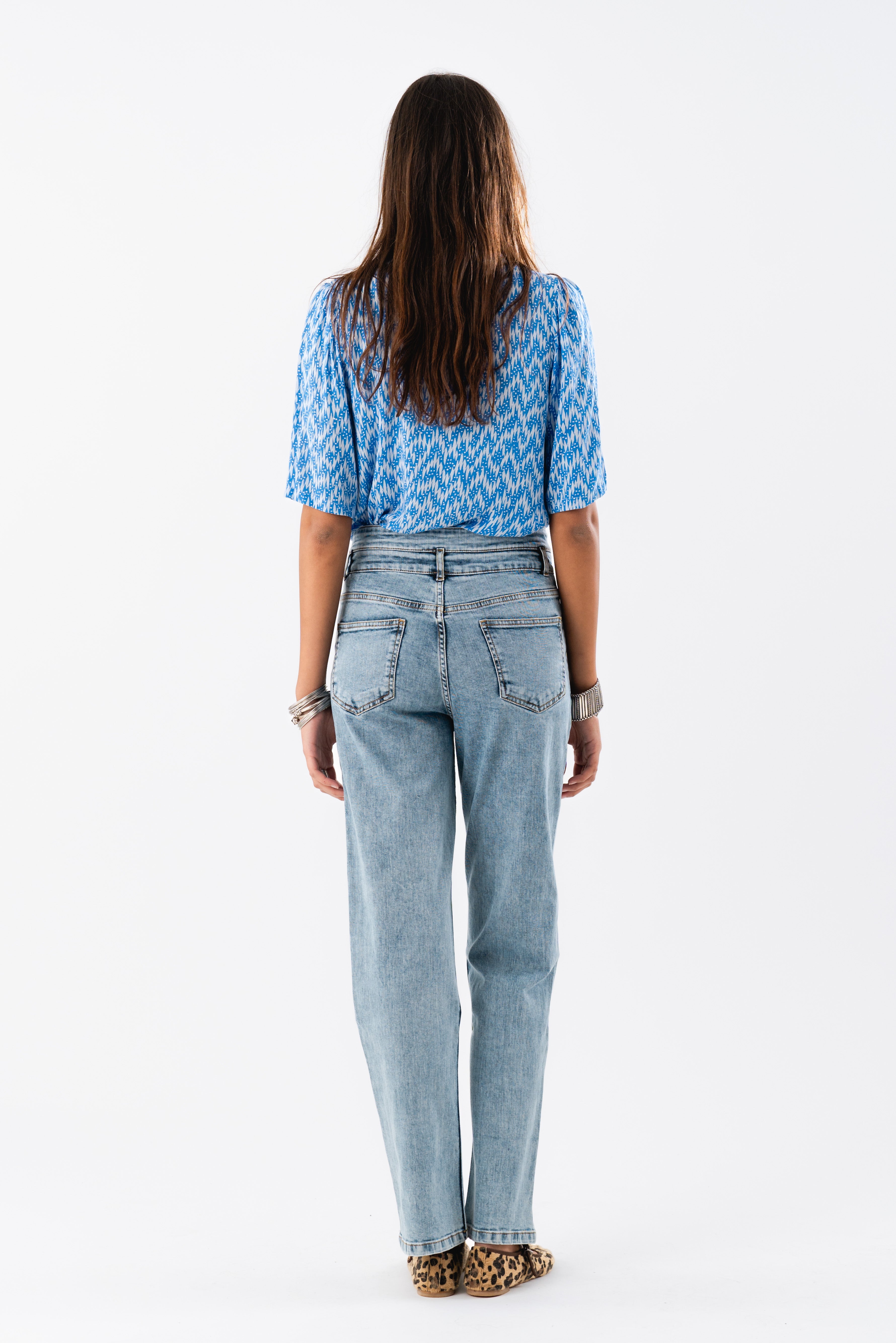 Lollys Laundry BonoLL Skjorte Shirt Blå