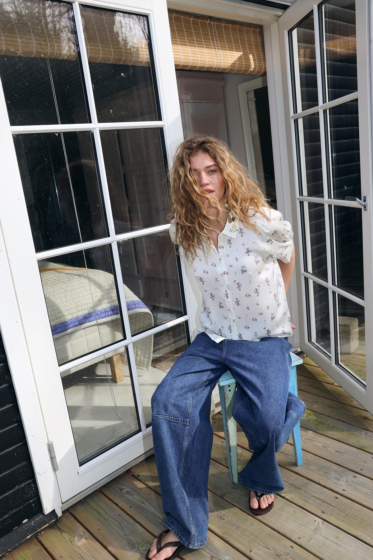 Lollys Laundry BonoLL Skjorte Shirt Creme