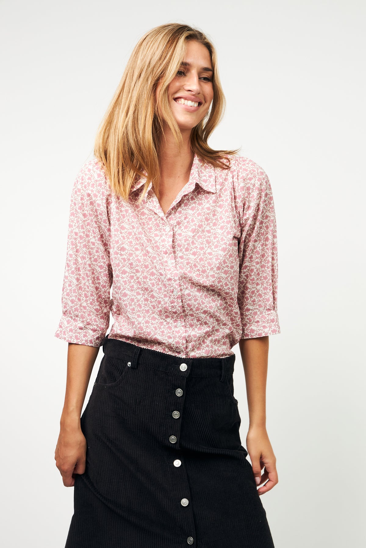 Lollys Laundry BonoLL Skjorte Shirt Støvet rosa