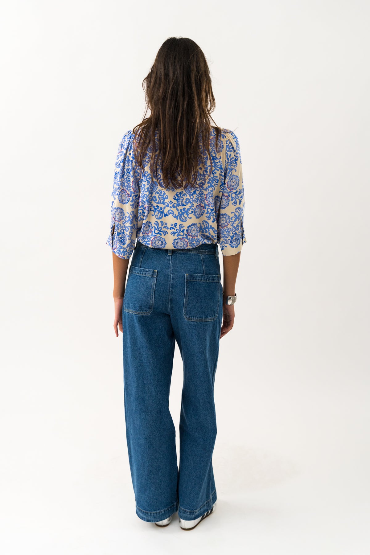 Lollys Laundry BonoLL Skjorte Shirt Lyseblå
