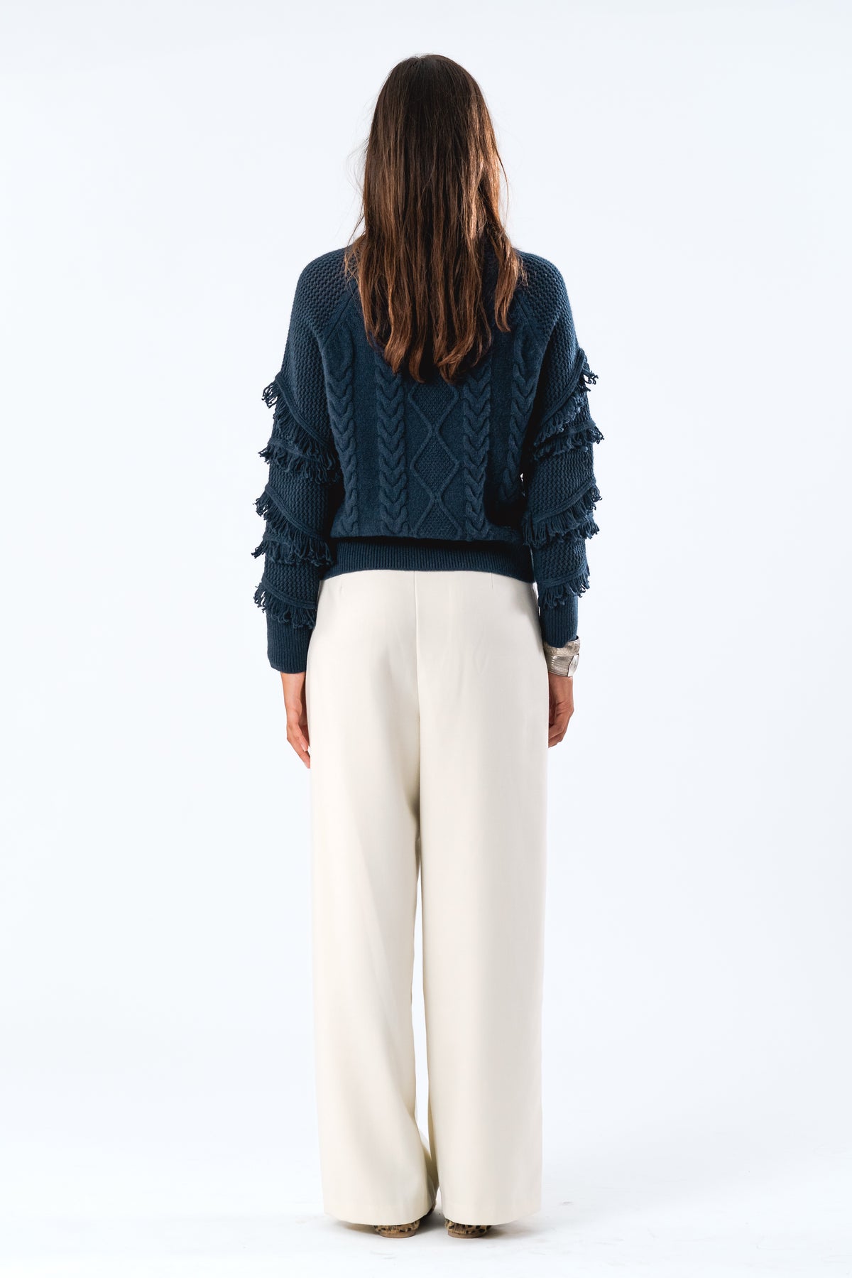 Lollys Laundry BrielleLL Knit Jumper LS Jumper Mørkeblå