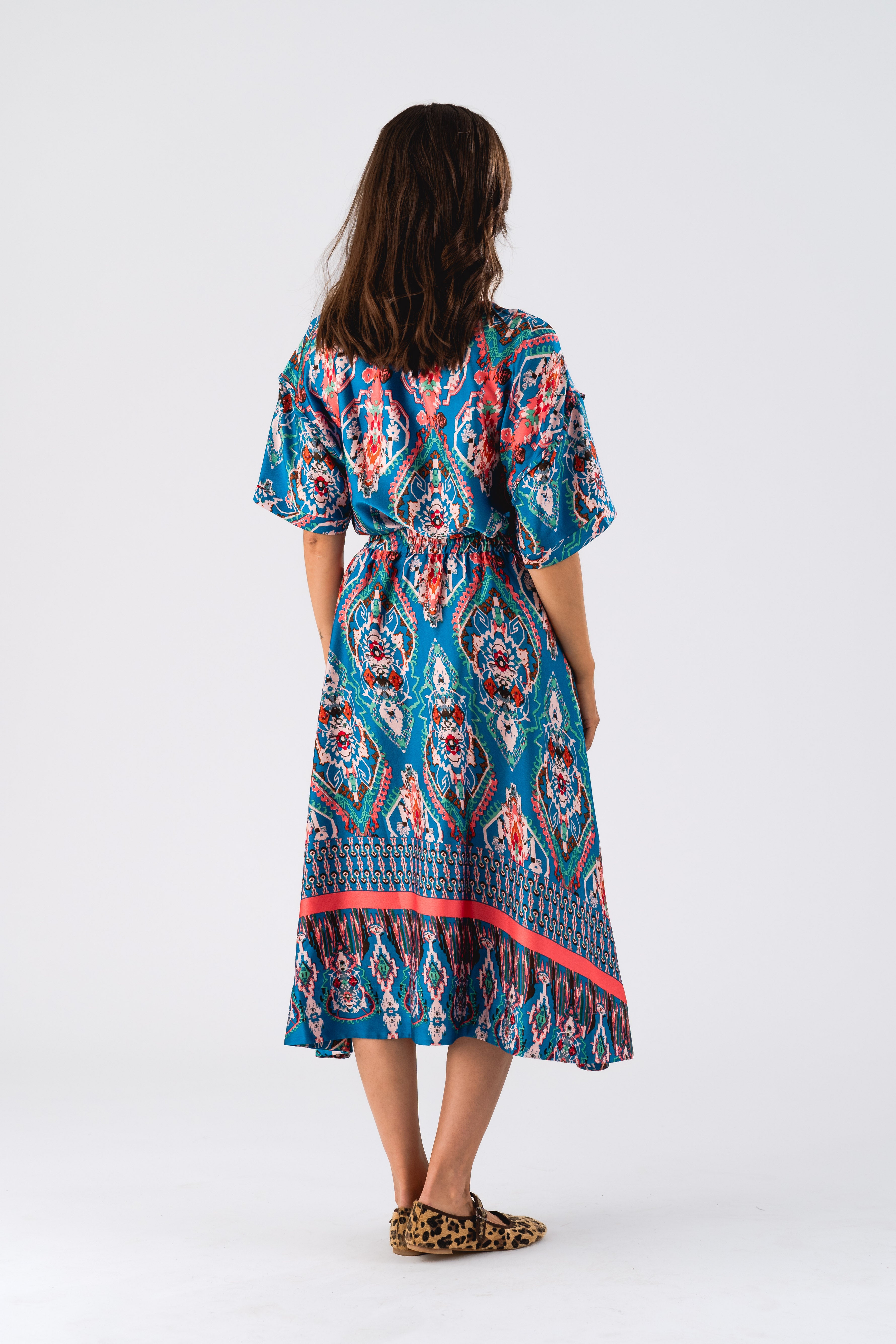 BristolLL Midi Skirt - Graphic Print