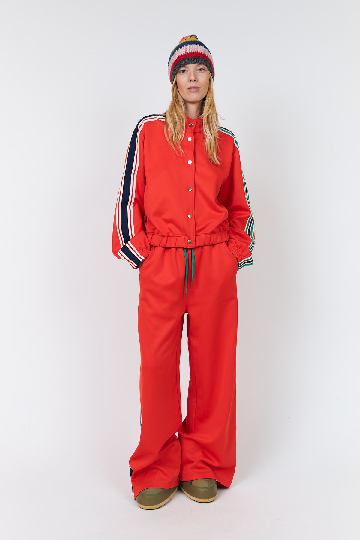 Lollys Laundry BrooklynnLL kort Jakke Jacket Rød